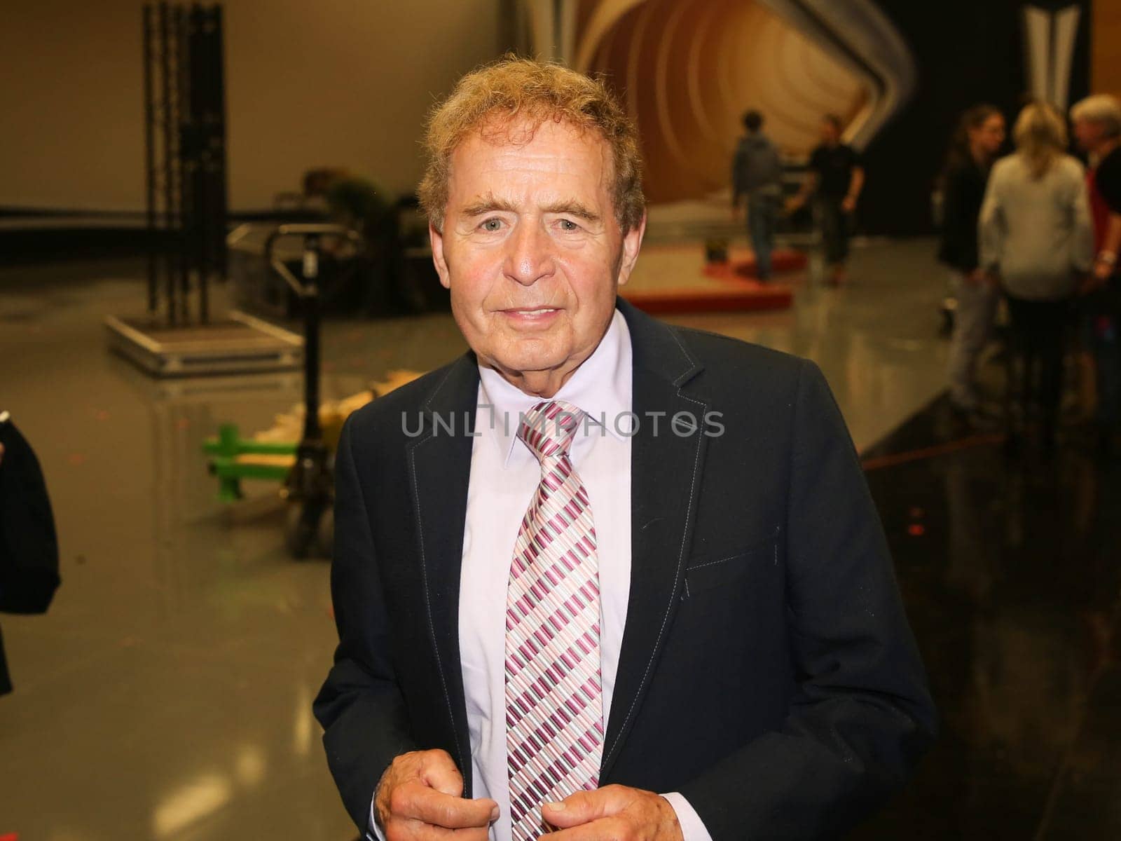 Eberhard Hertel,father of Stefanie Hertel,during the MDR Mother's Day show with Stefanie Hertel - broadcast on May 13,2017
