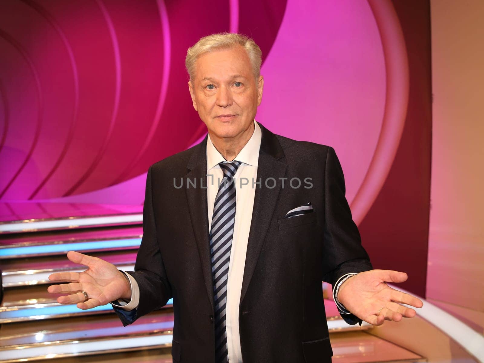 Gerd Christian during the MDR Mother's Day Show with Stefanie Hertel - Broadcast on May 13,2017