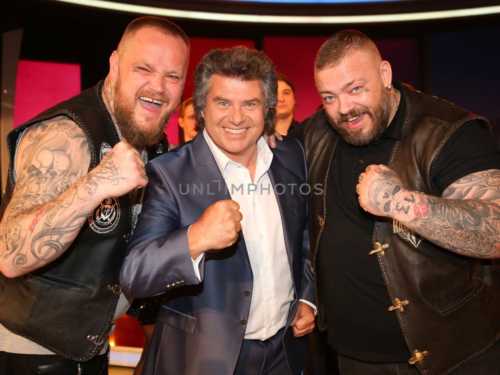 Andy Borg and Haudegen during the MDR Mother's Day Show with Stefanie Hertel - Broadcast on May 13,2017