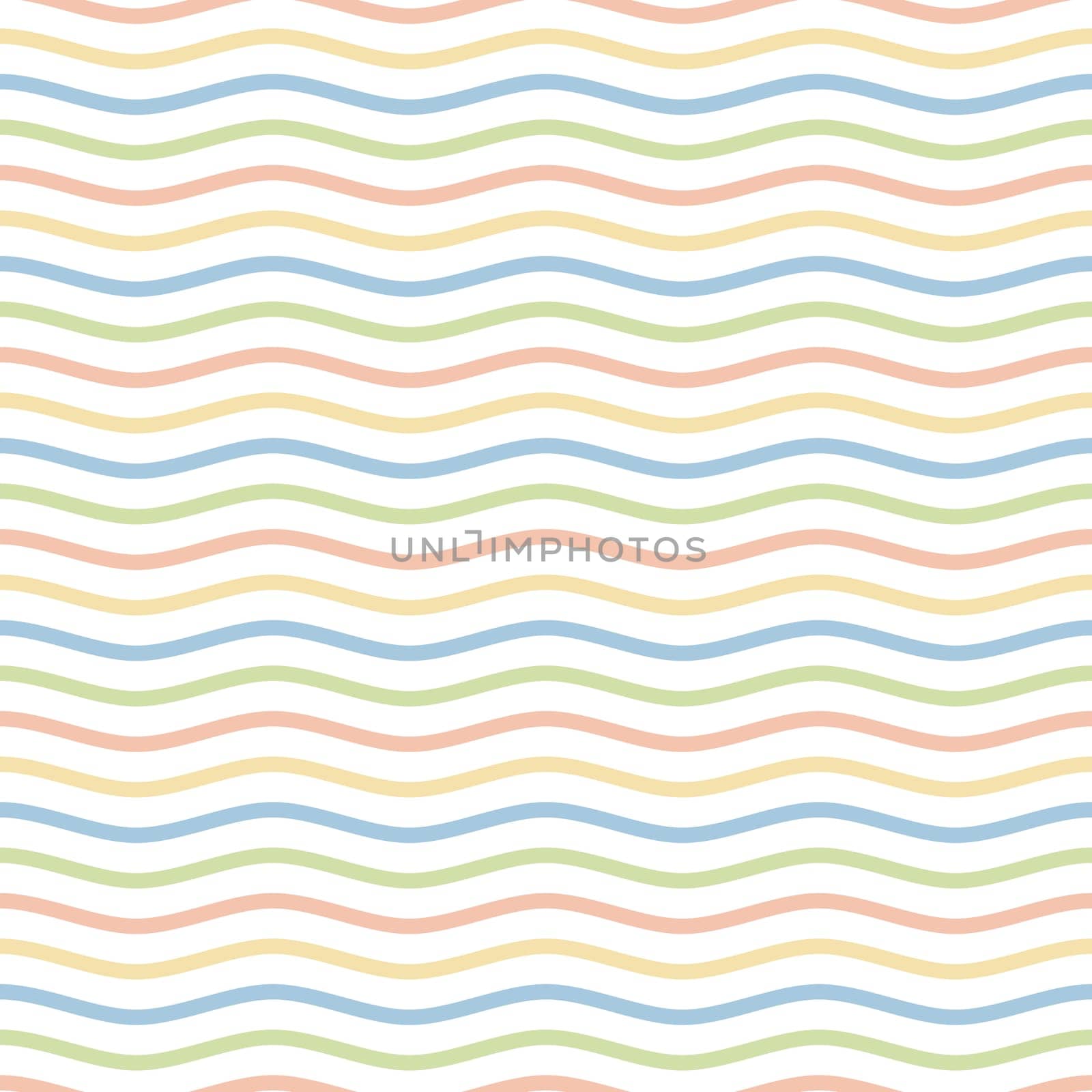 seamless background with abstract waved pattern with light colors