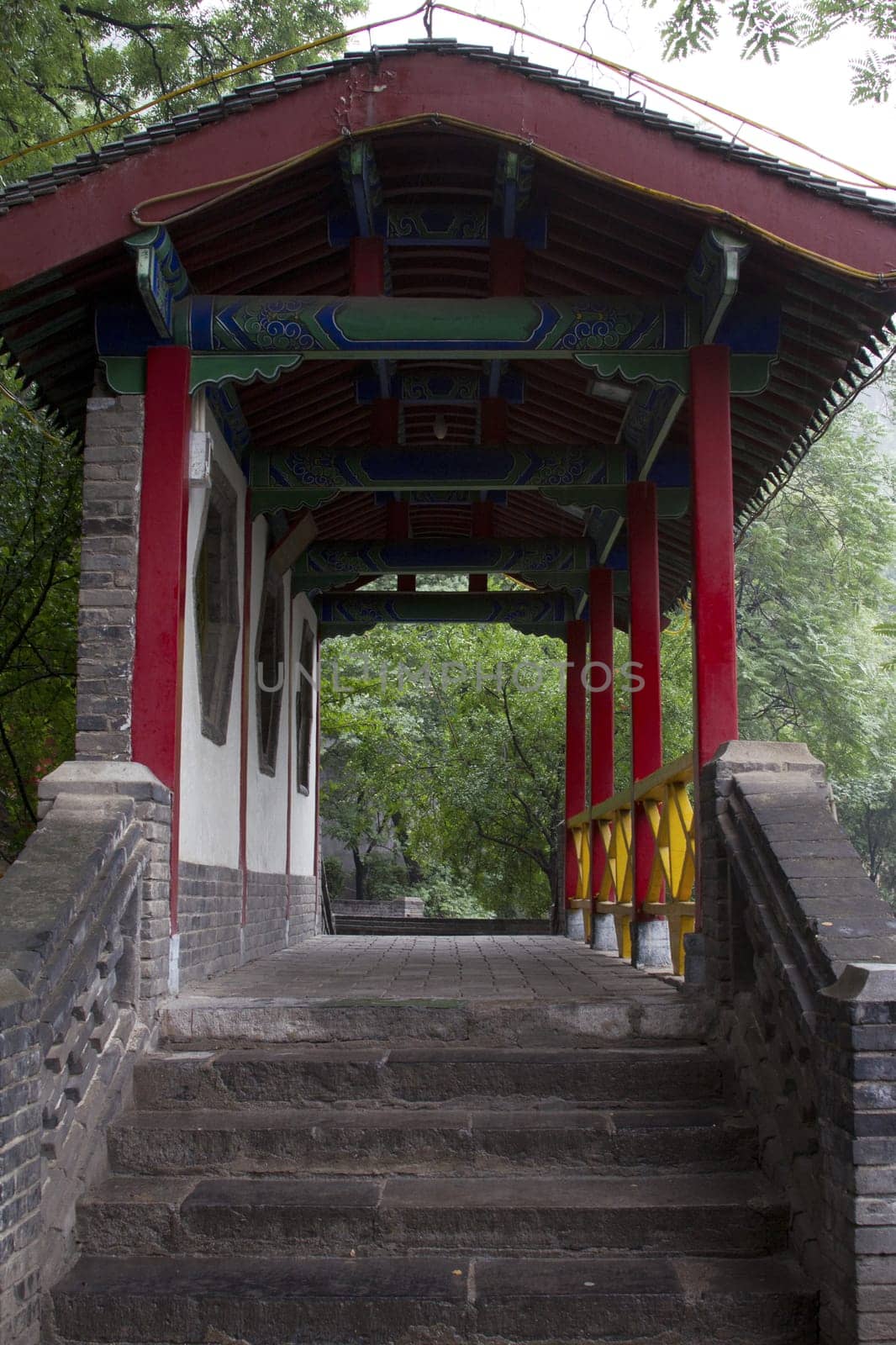 walkway bridge stairs china