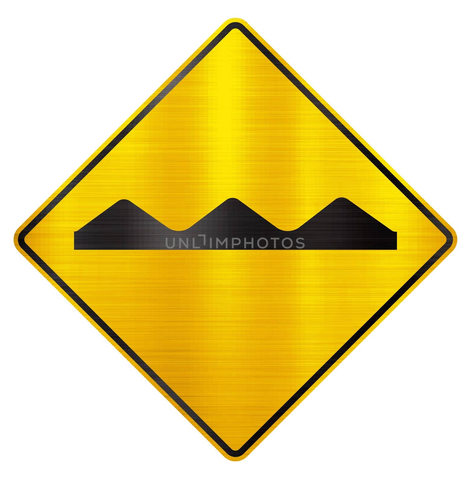 bumpy road sign traffic