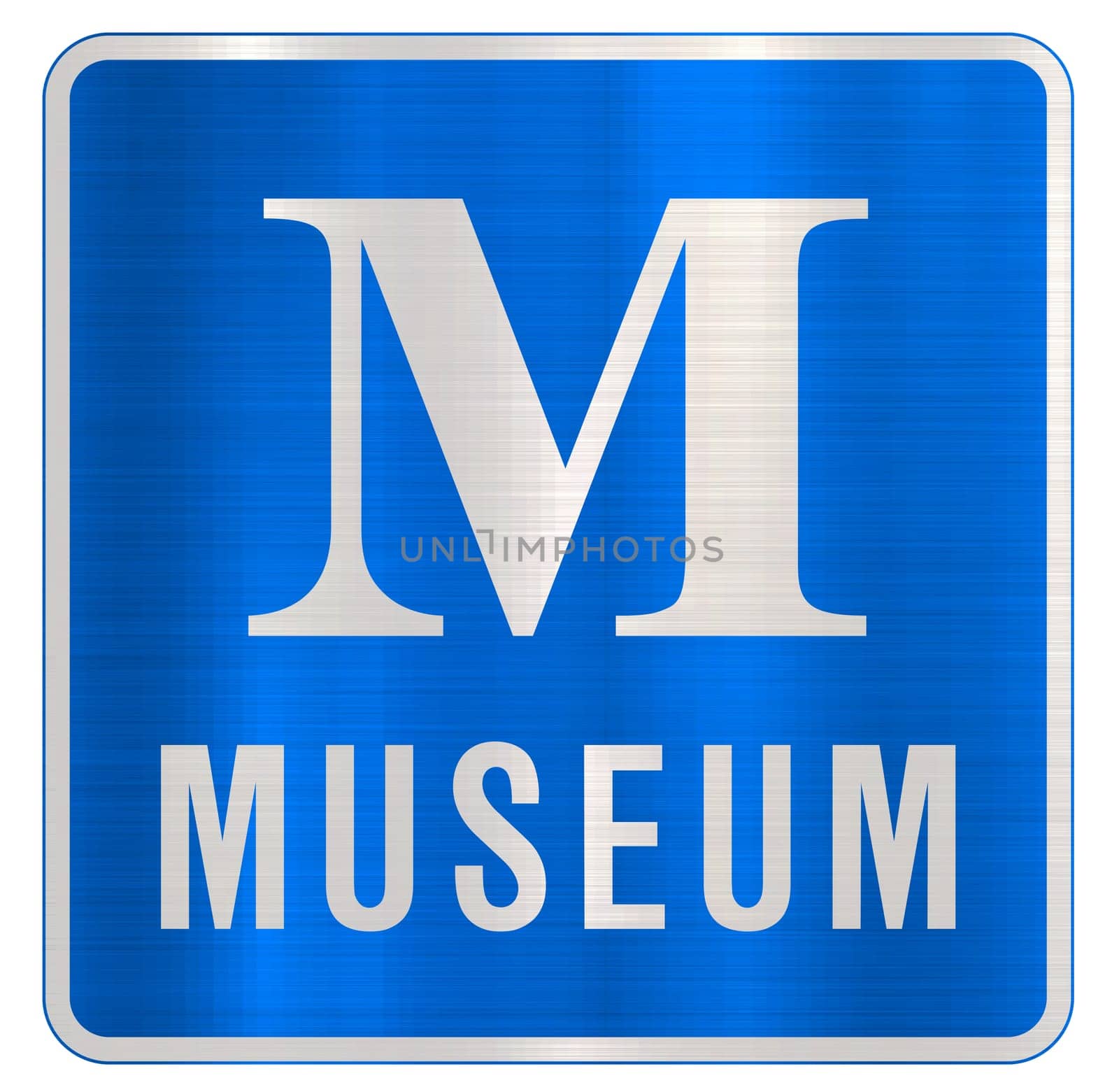 museum sign illustration information