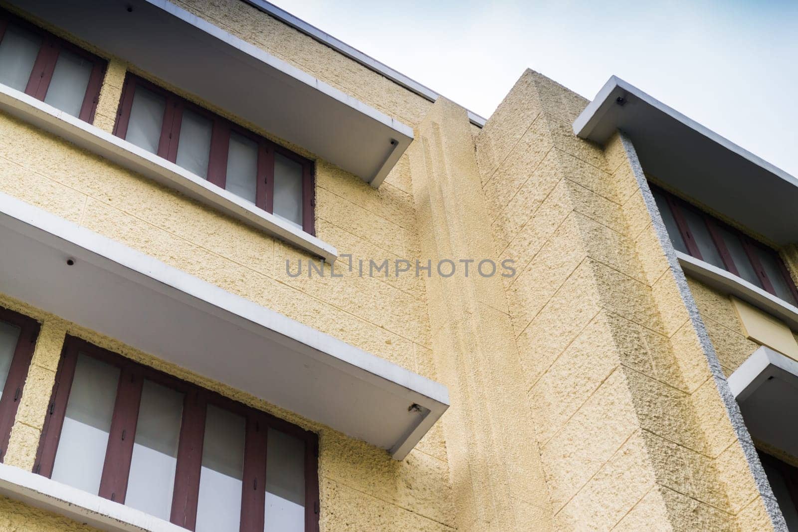 Vintage Styled Office  Building Outside, stock photo