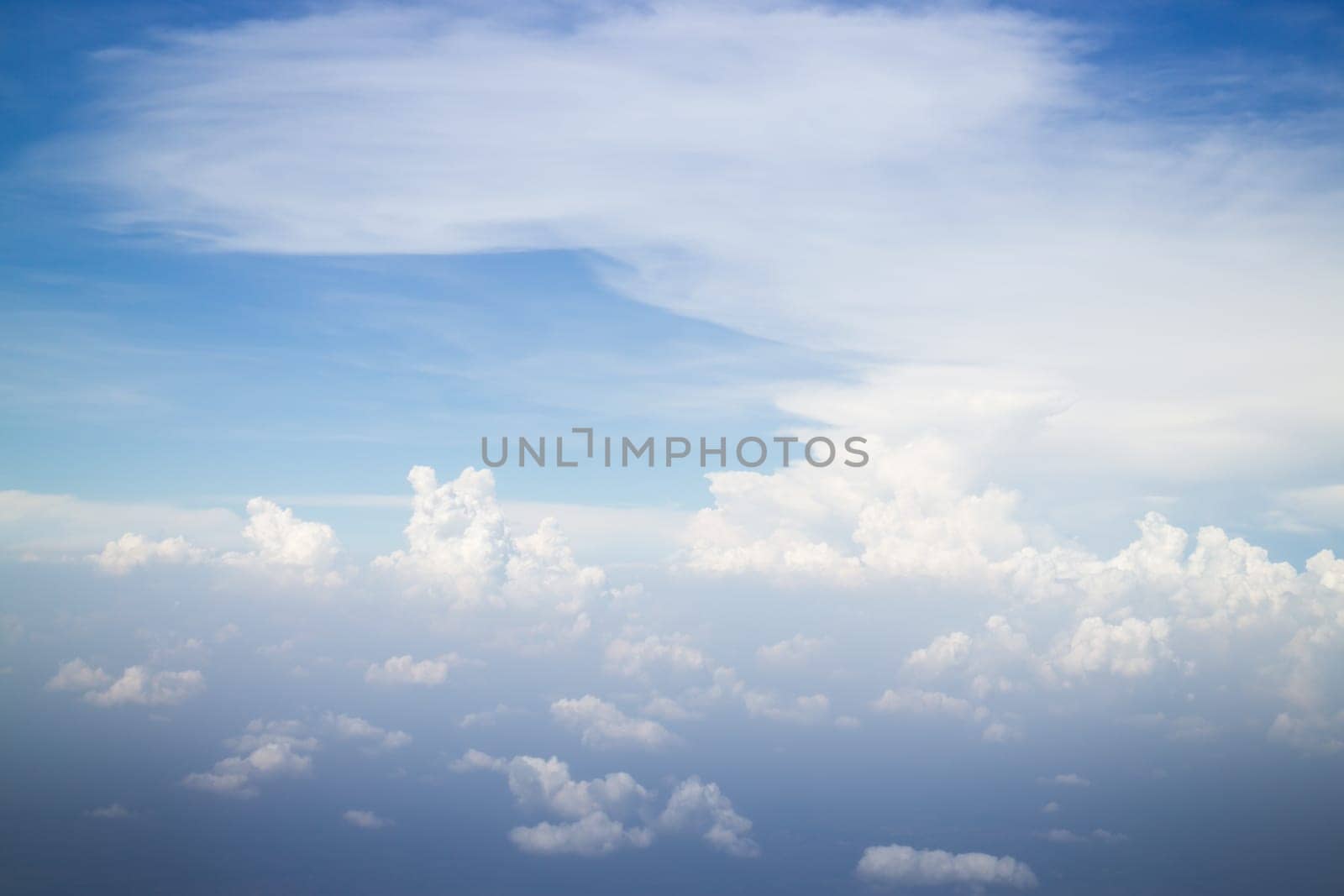 Beautiful Blue Sky With White Cloud, stock photo