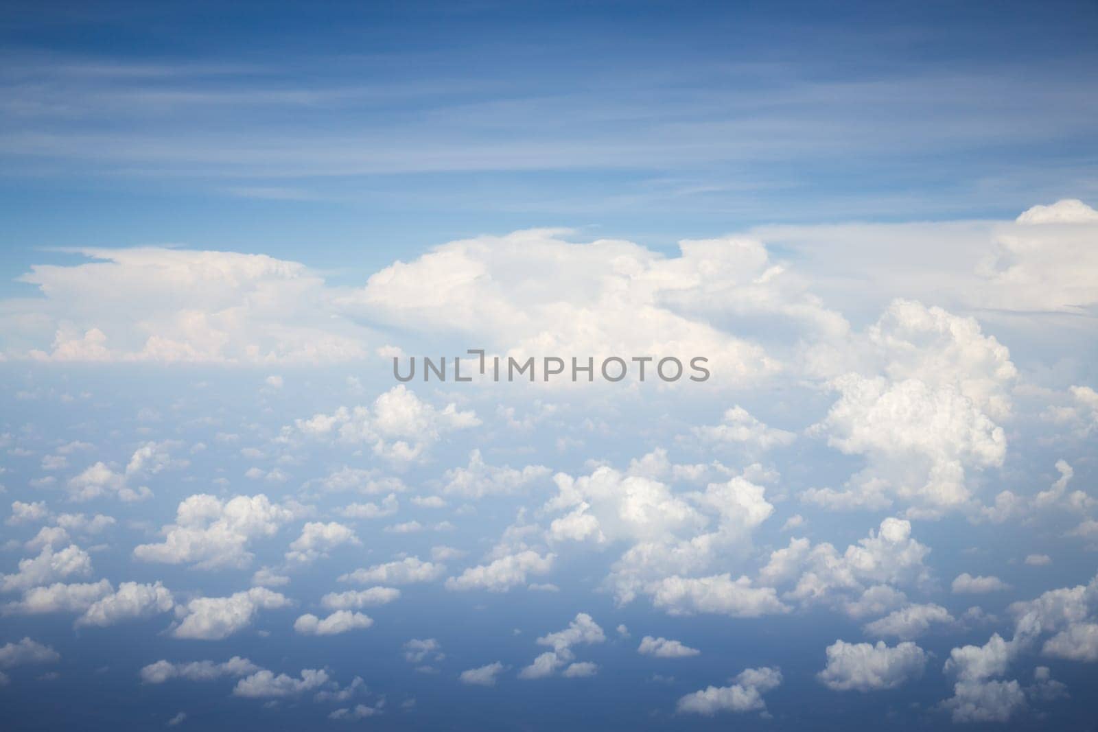 Beautiful Blue Sky With White Cloud, stock photo