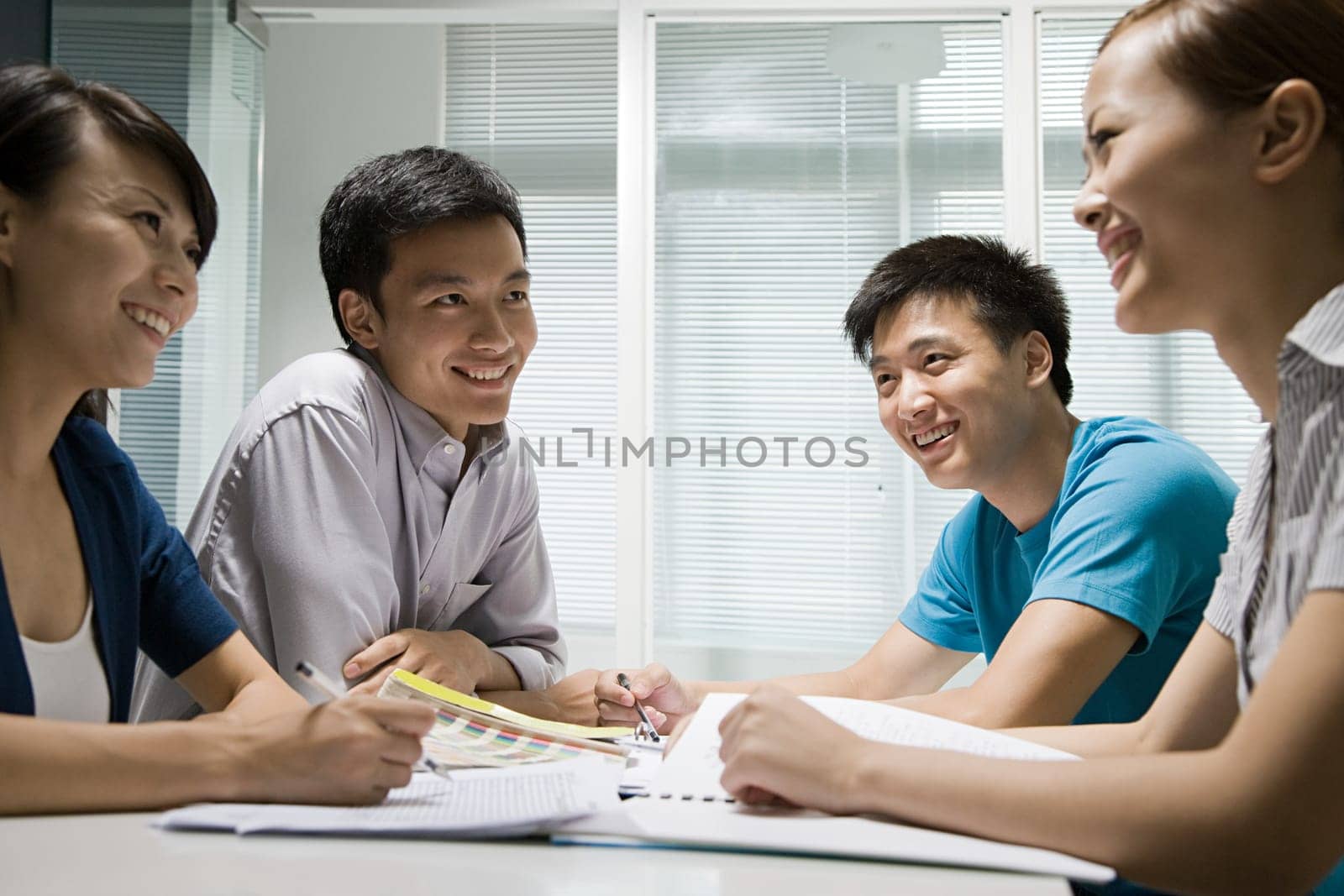 Colleagues in a meeting