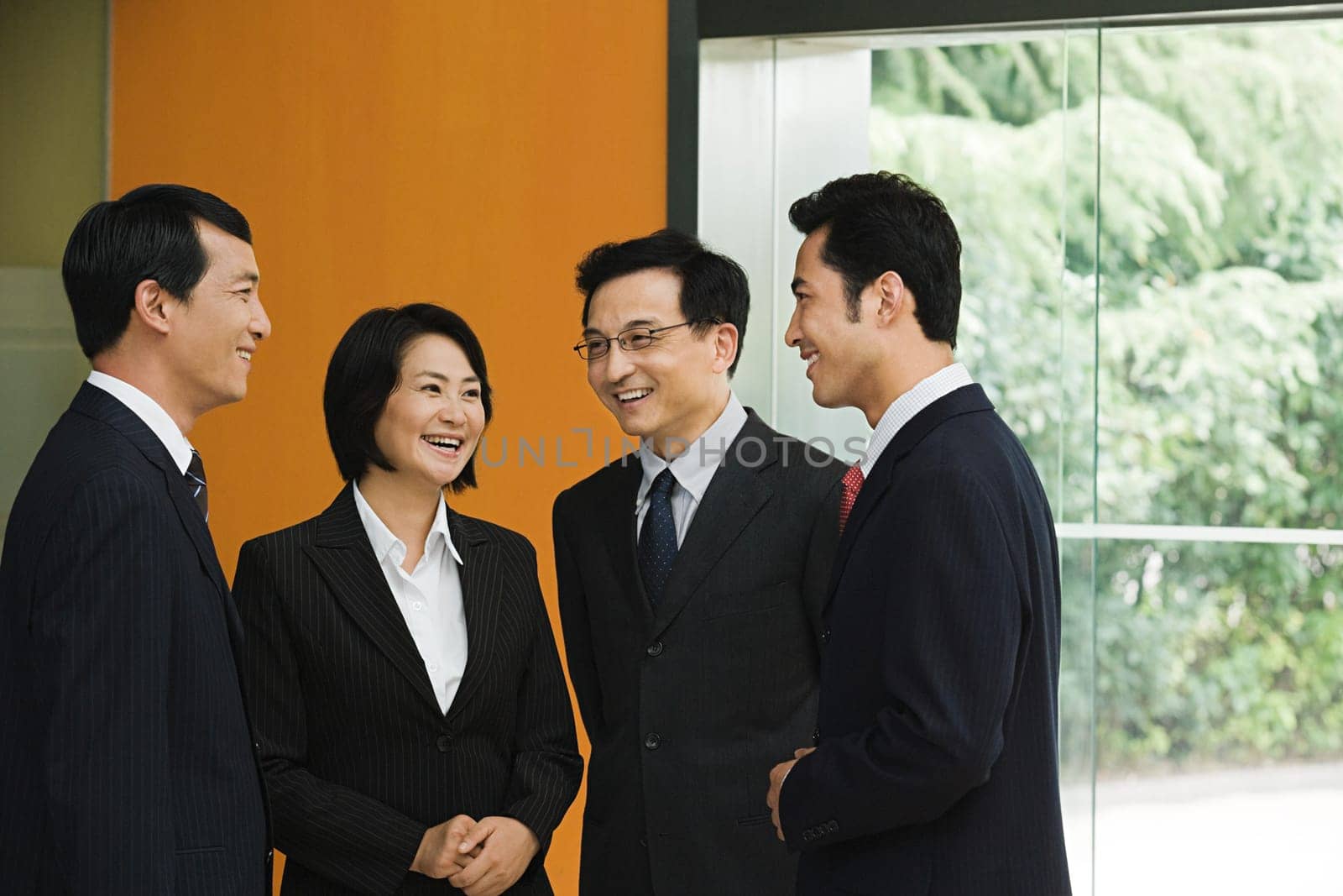 Four Chinese business colleagues by XiXinXing