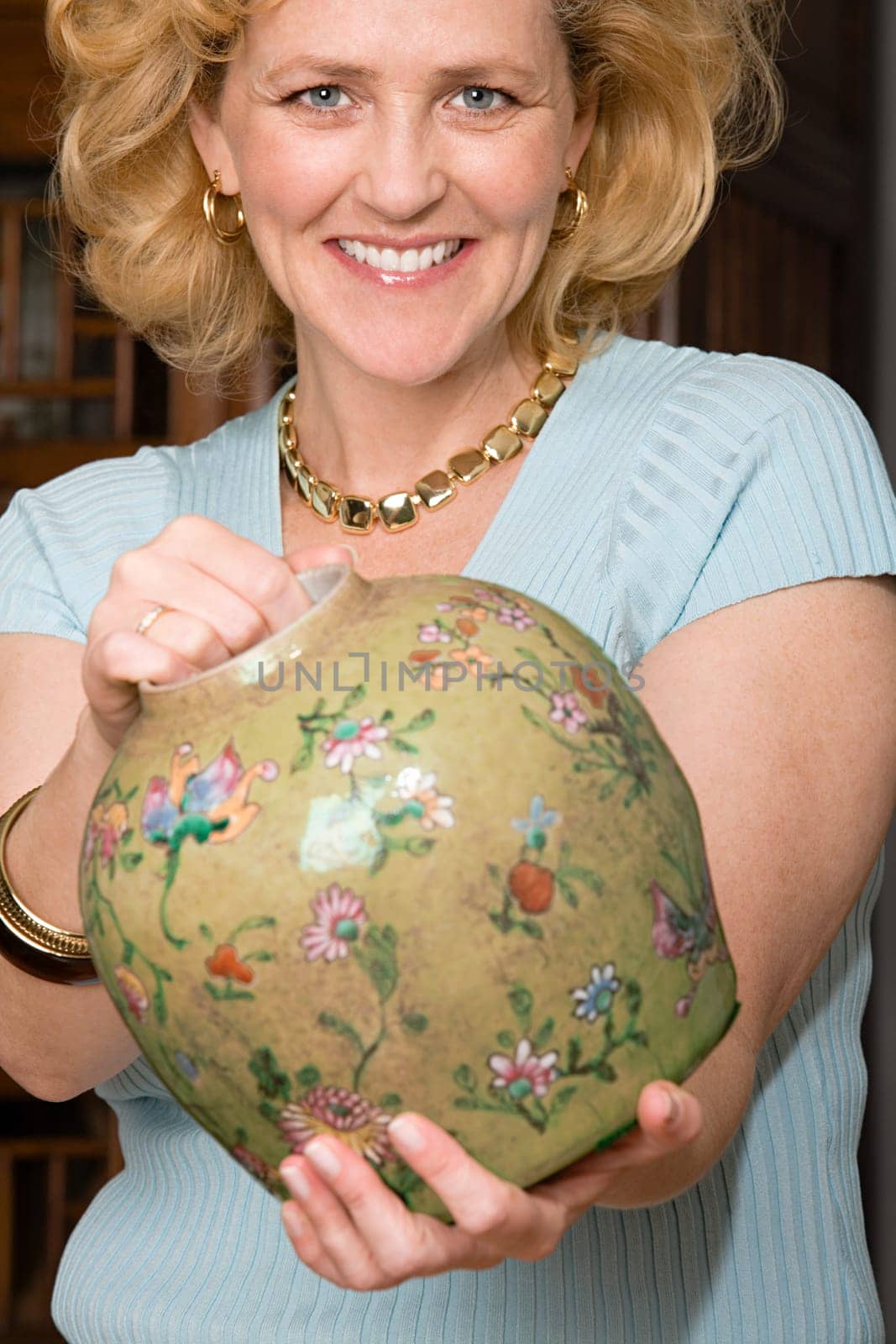 Woman with a vase