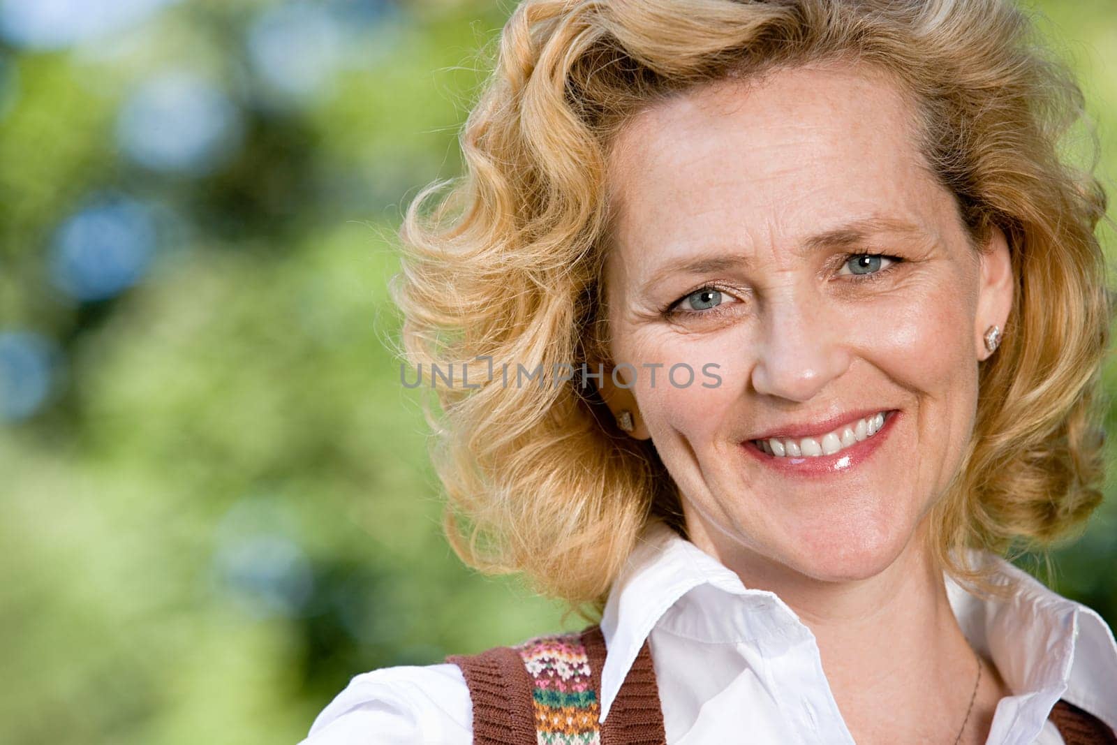 Portrait of a mature woman