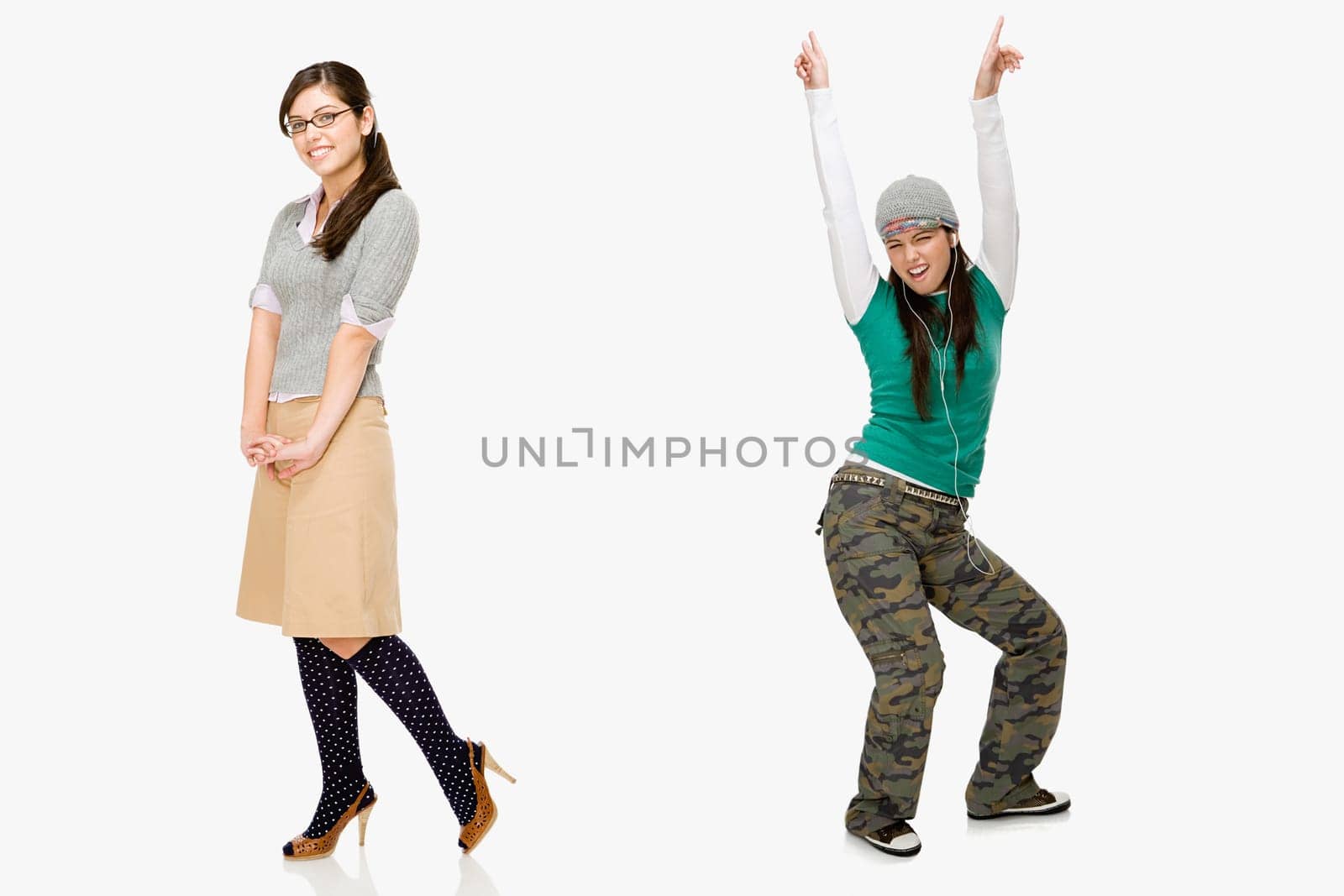 Geek and skater