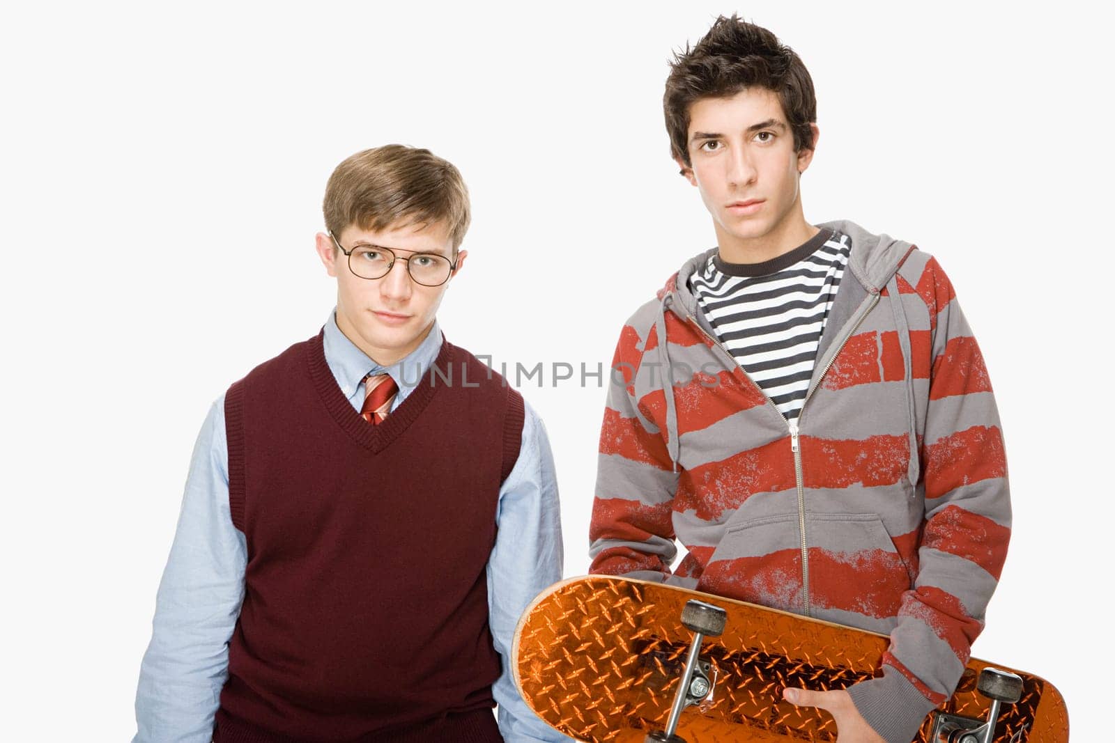 Geek and skater