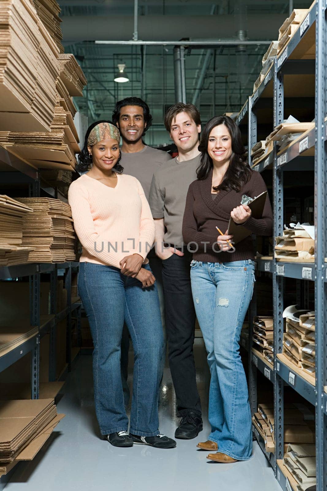Factory workers