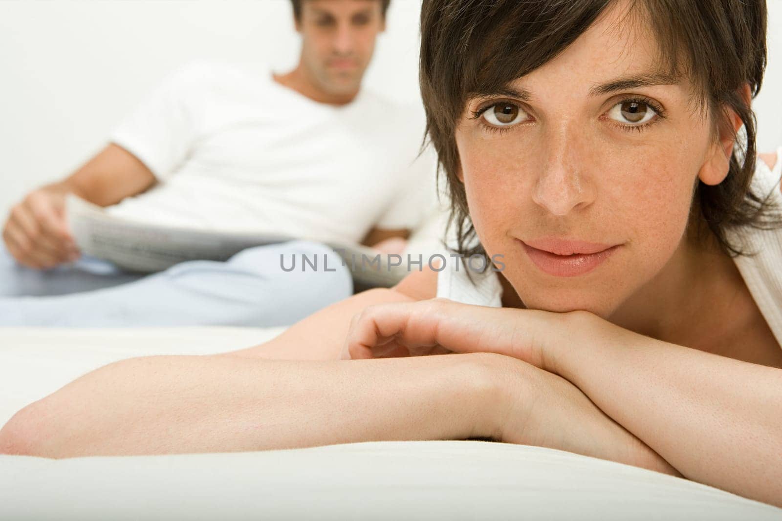 Couple relaxing