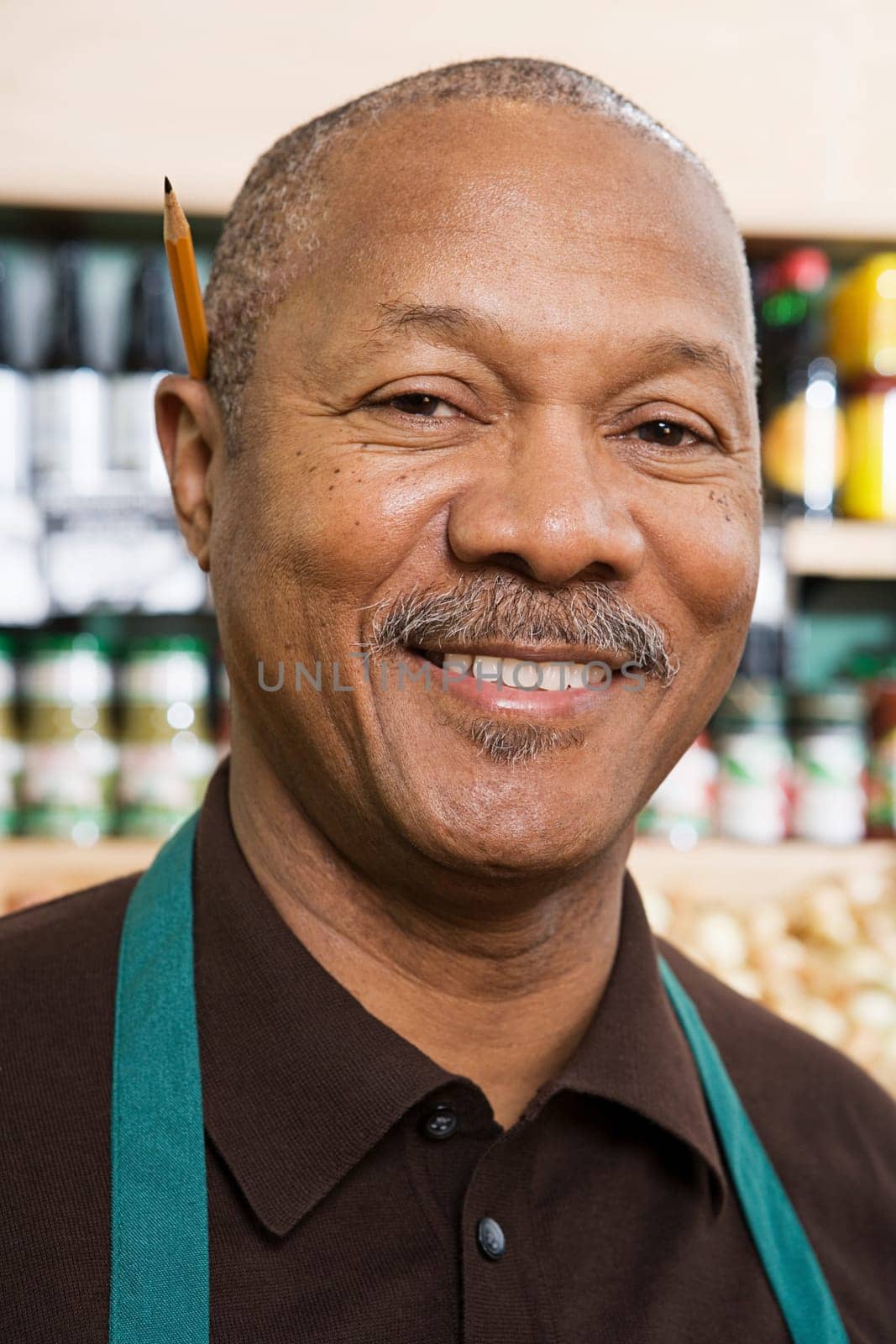 Portrait of a greengrocer