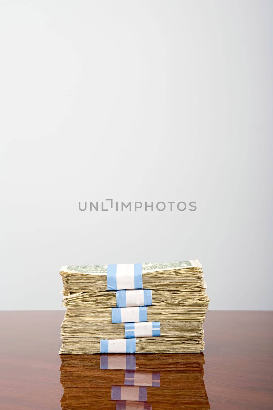 Stack of dollar notes