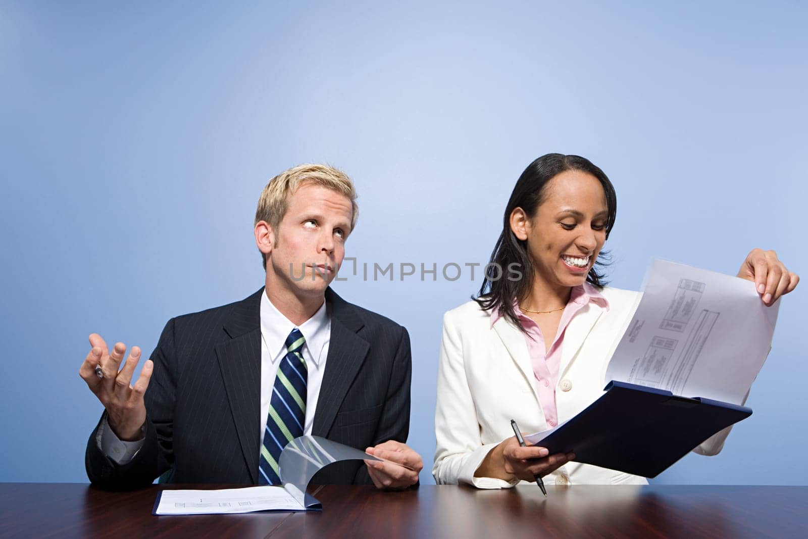 Two colleagues