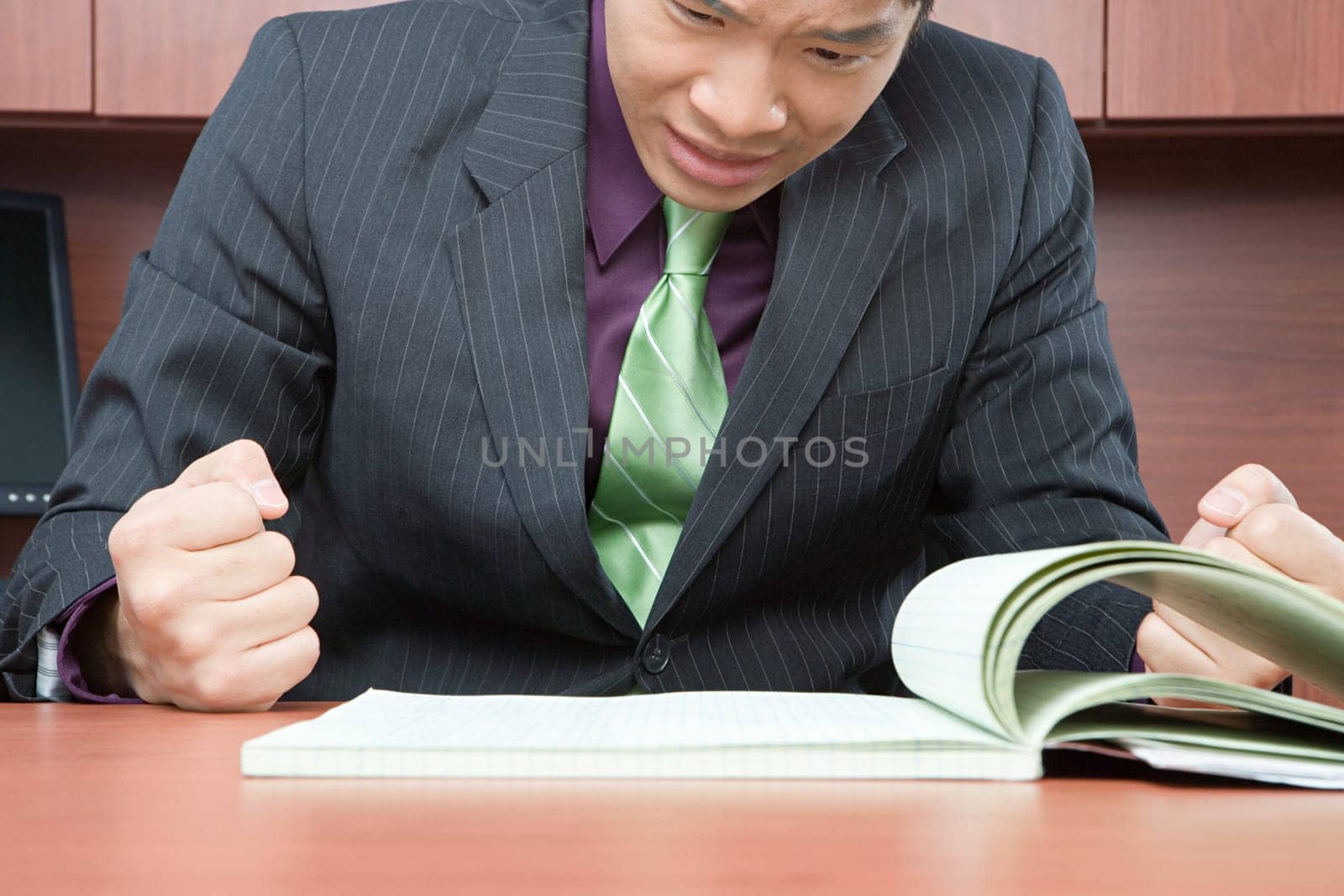 Stressed businessman