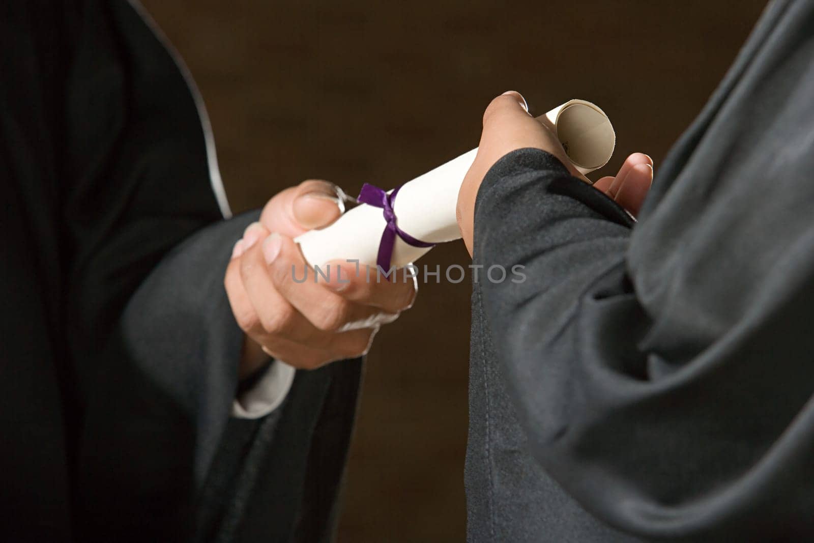 Student graduation ceremony