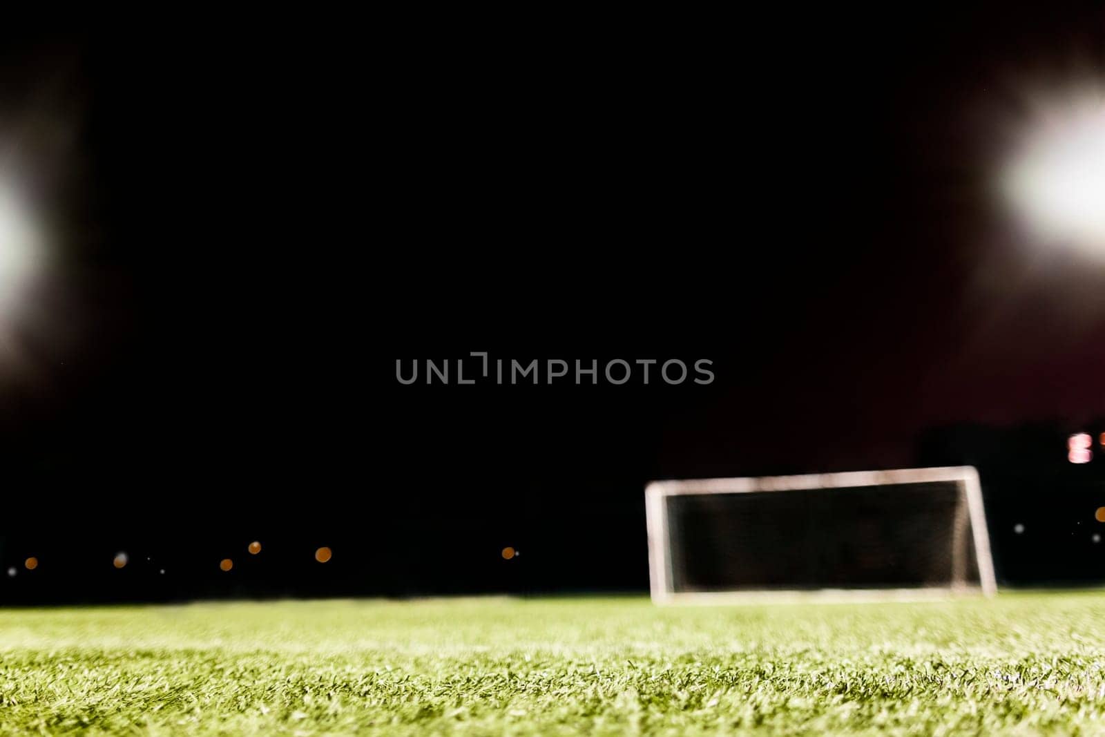 View of soccer field