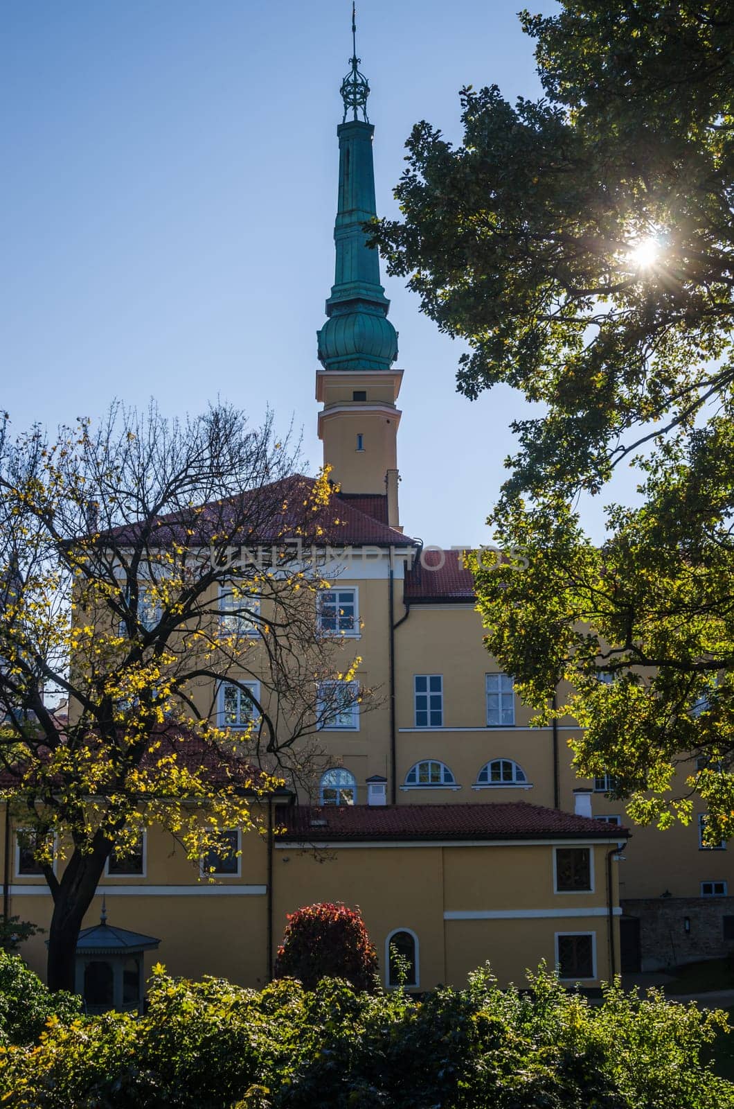View of Riga in the autumn