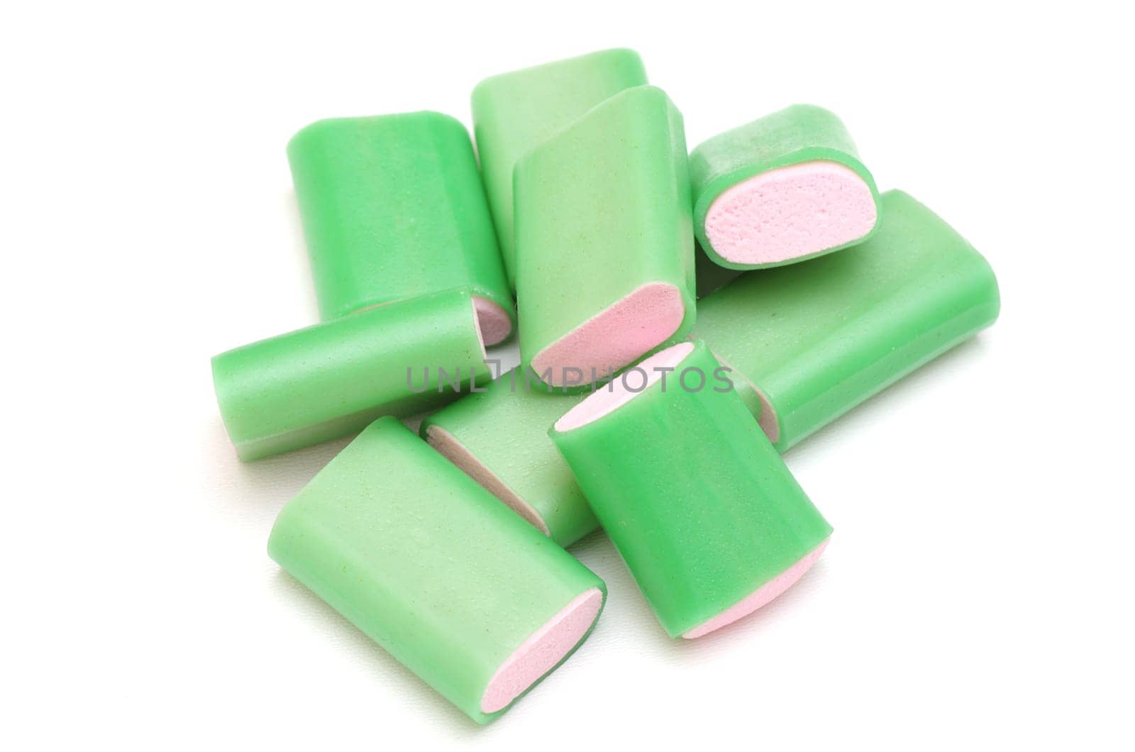 candy isolated on a white