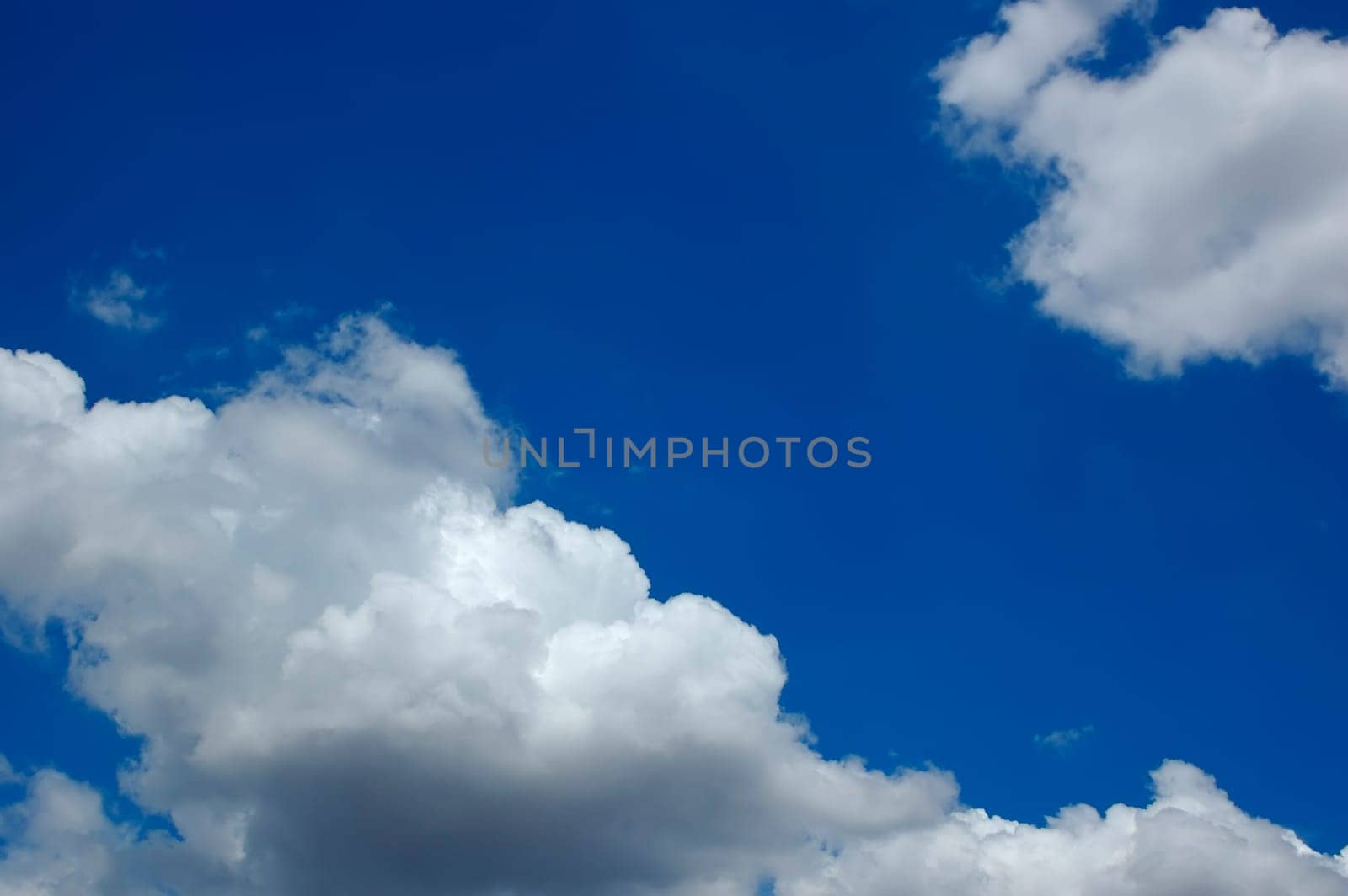 Clouds on the blue sky, good for background