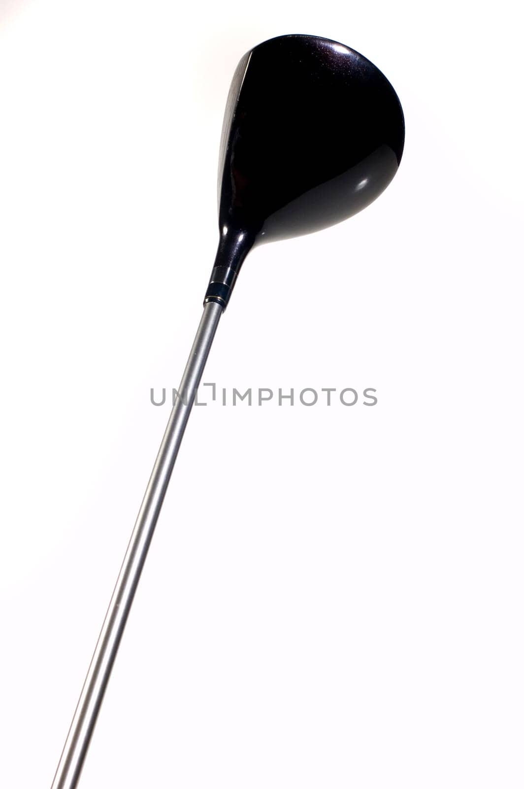 Golf Club Driver on white background