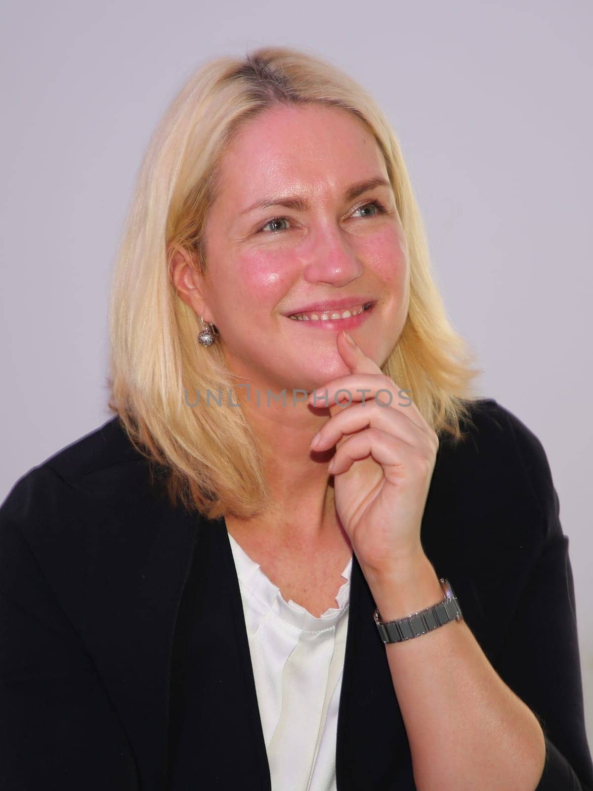 Manuela Schwesig (SPD) at a panel discussion in Magdeburg on 15.06.2017