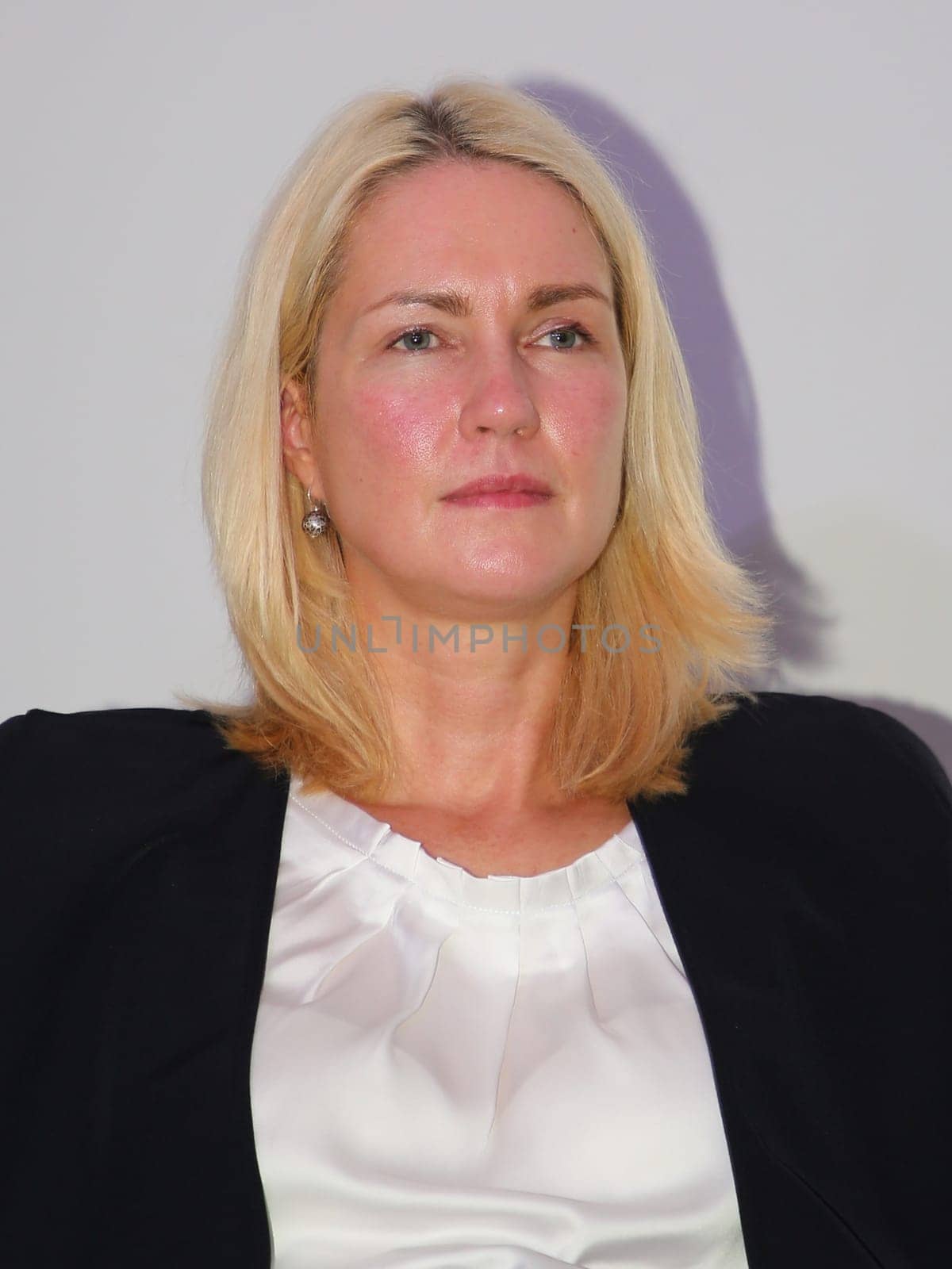 Manuela Schwesig (SPD) at a panel discussion in Magdeburg on 15.06.2017