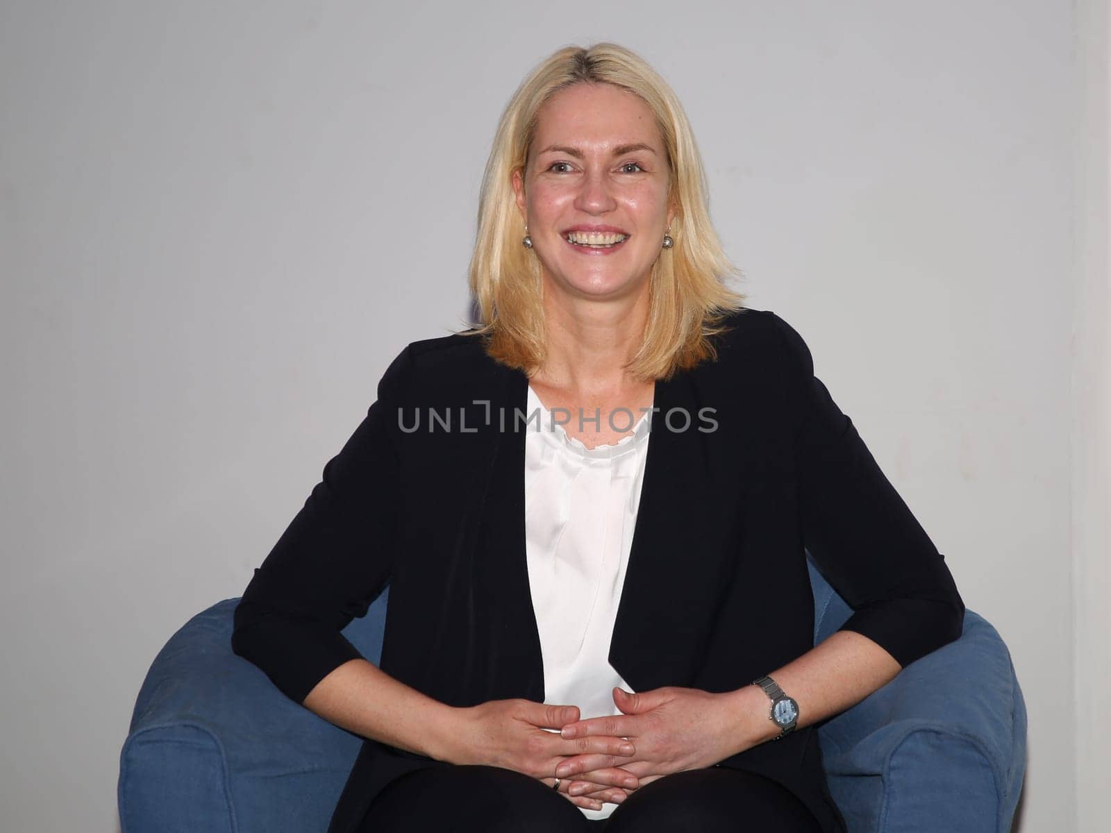 Manuela Schwesig (SPD) at a panel discussion in Magdeburg on 15.06.2017