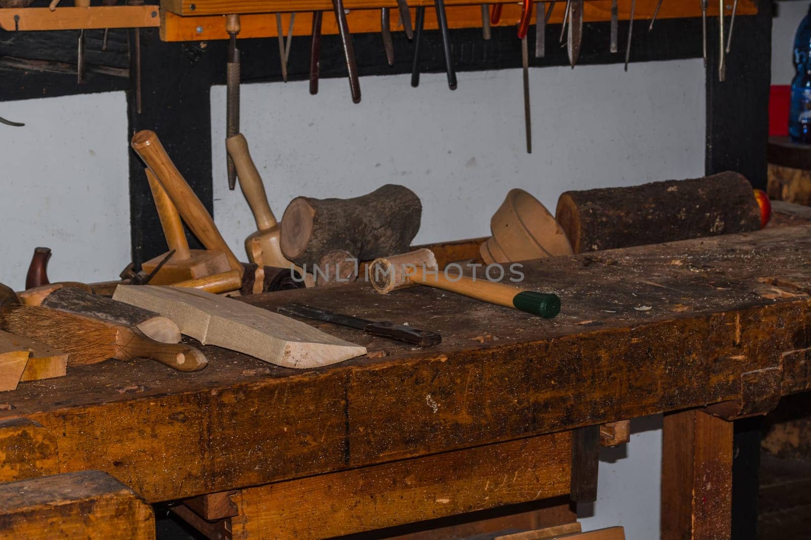 Tools for a carpenter or carpenter. Various tools for construction. .