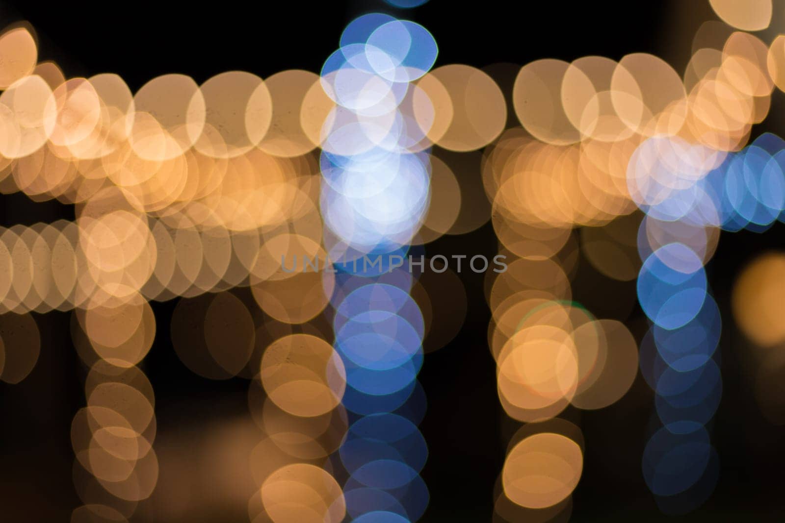 Abstract Bokeh blurred color light can use background