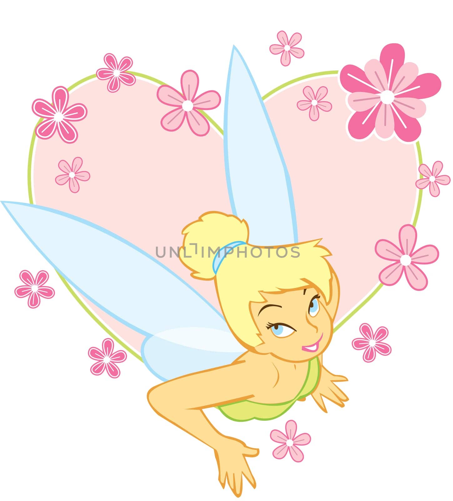 tinkerbell campanilla illustration cute
