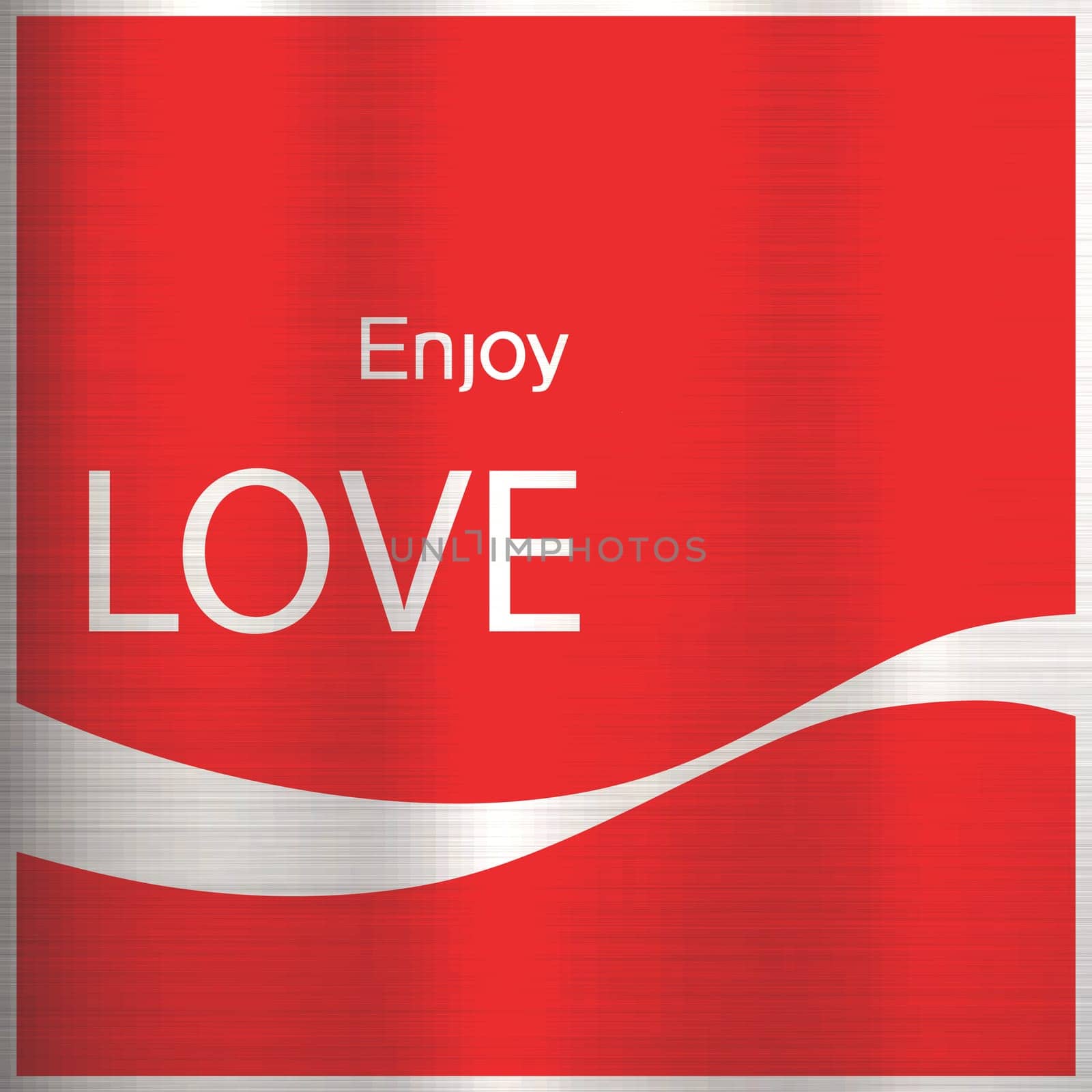 enjoy love red color