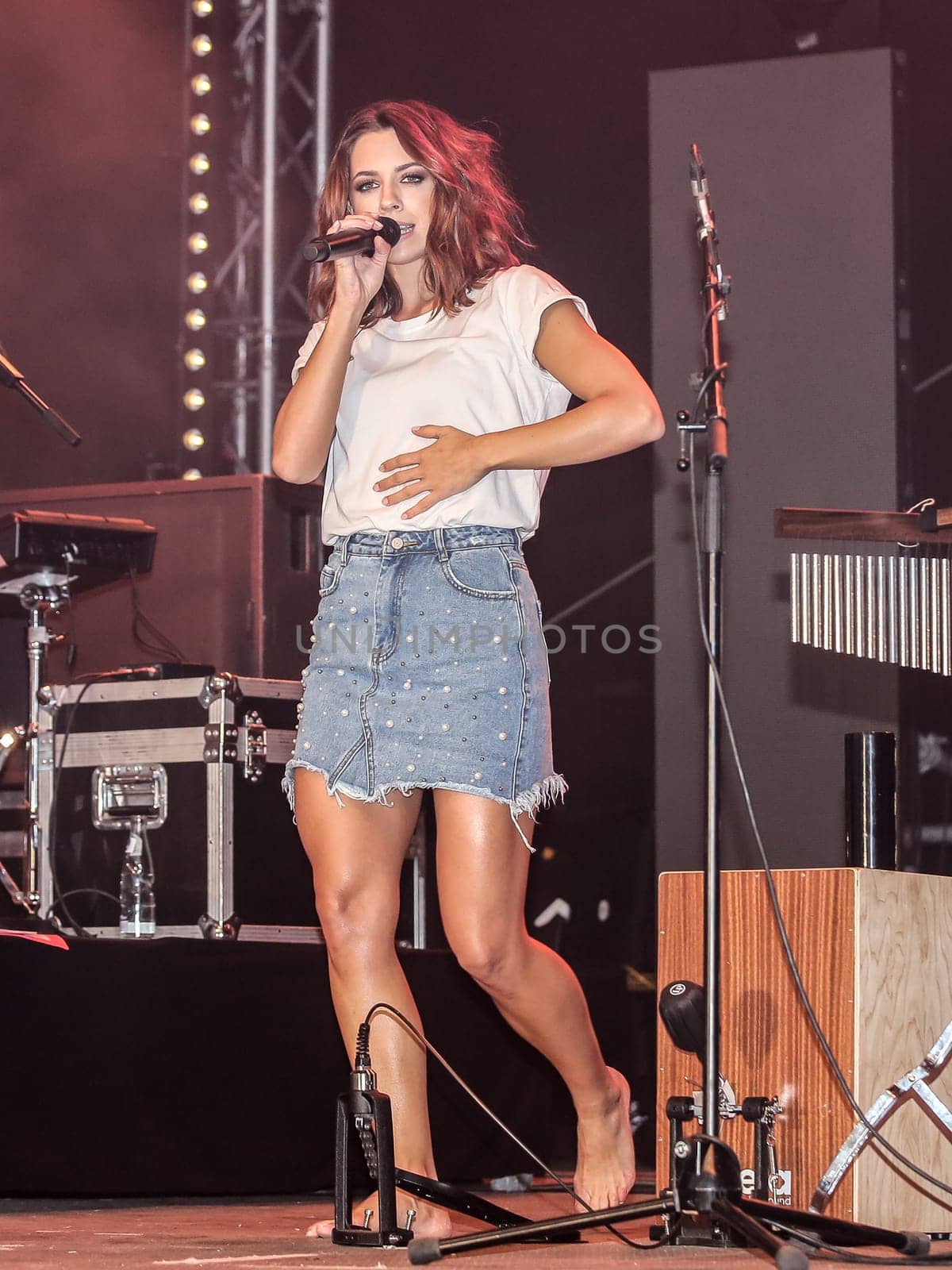 Vanessa Mai during her performance on 24.06.2017 in Madeburg