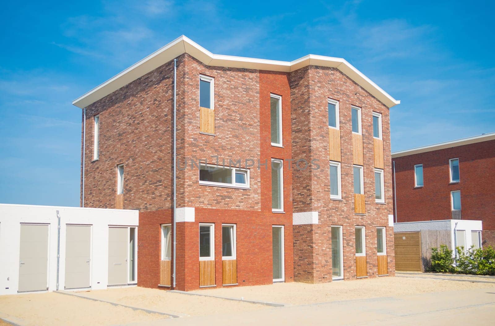 several newly built homes in the netherlands
