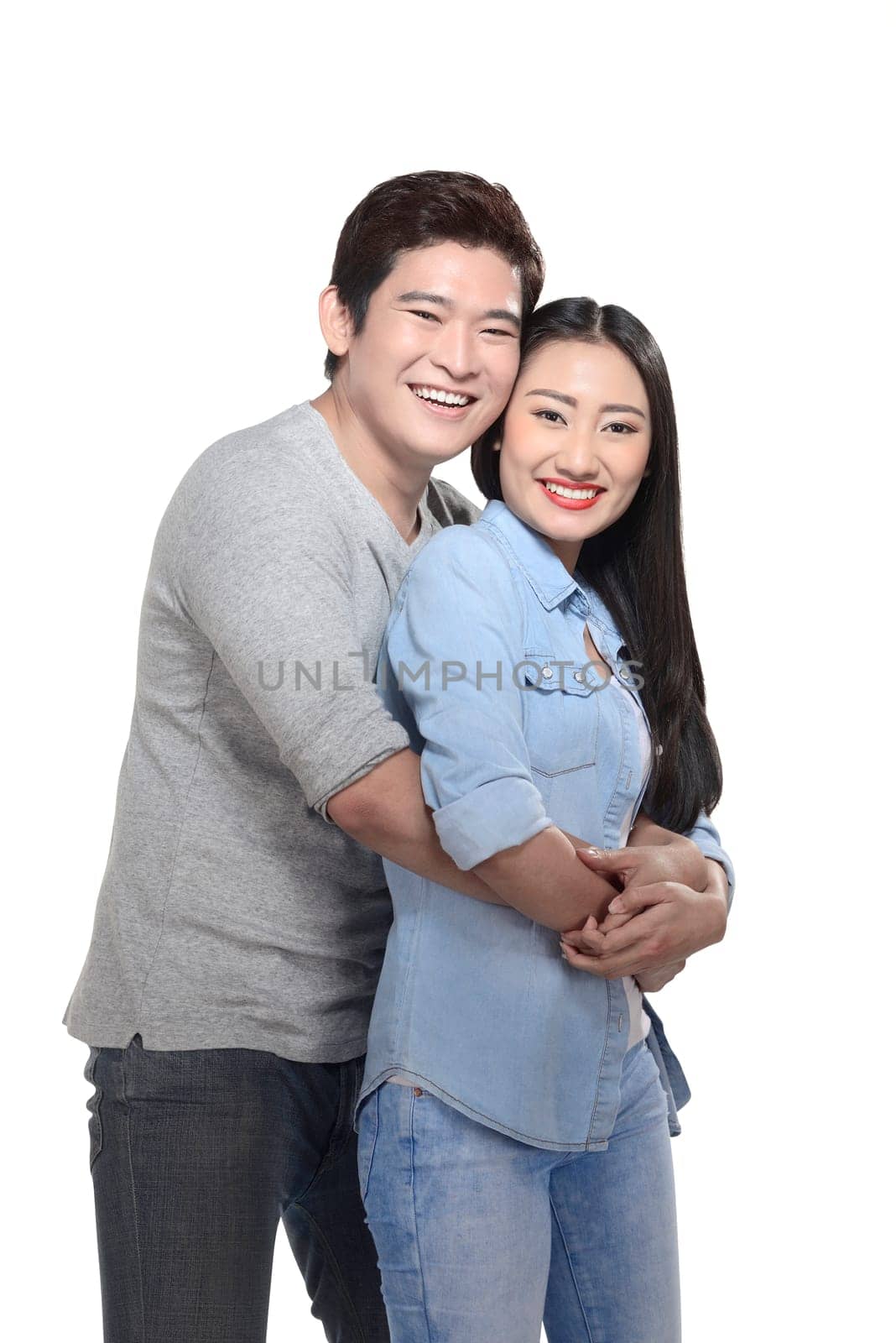 Young couple in love. Valentine's day concept