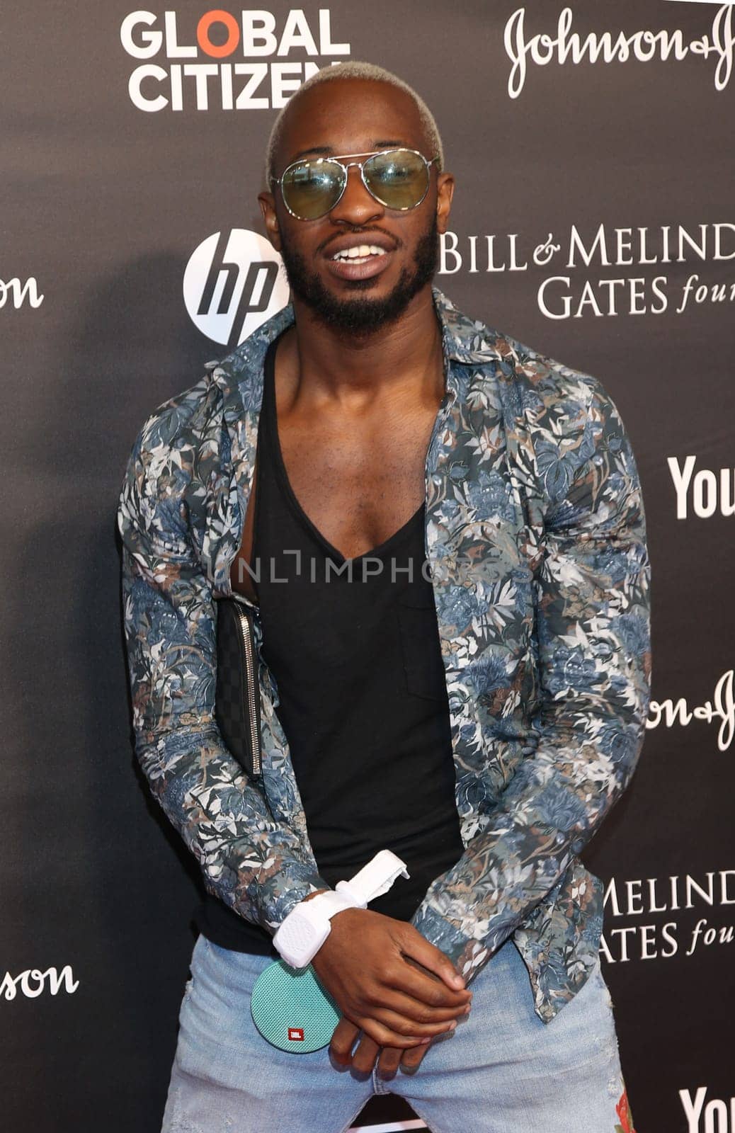 Jason Diakadi (Jay Max VI), beim Global Citizen Festival in der Barclaycard Arena, Hamburg, 06.07.2017.