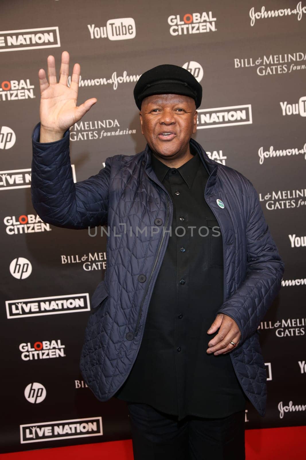 Jeff Radebe (Minister aus Suedafrika  beim  Global Citizen Festival in der Barclaycard Arena, Hamburg, 06.07.2017.