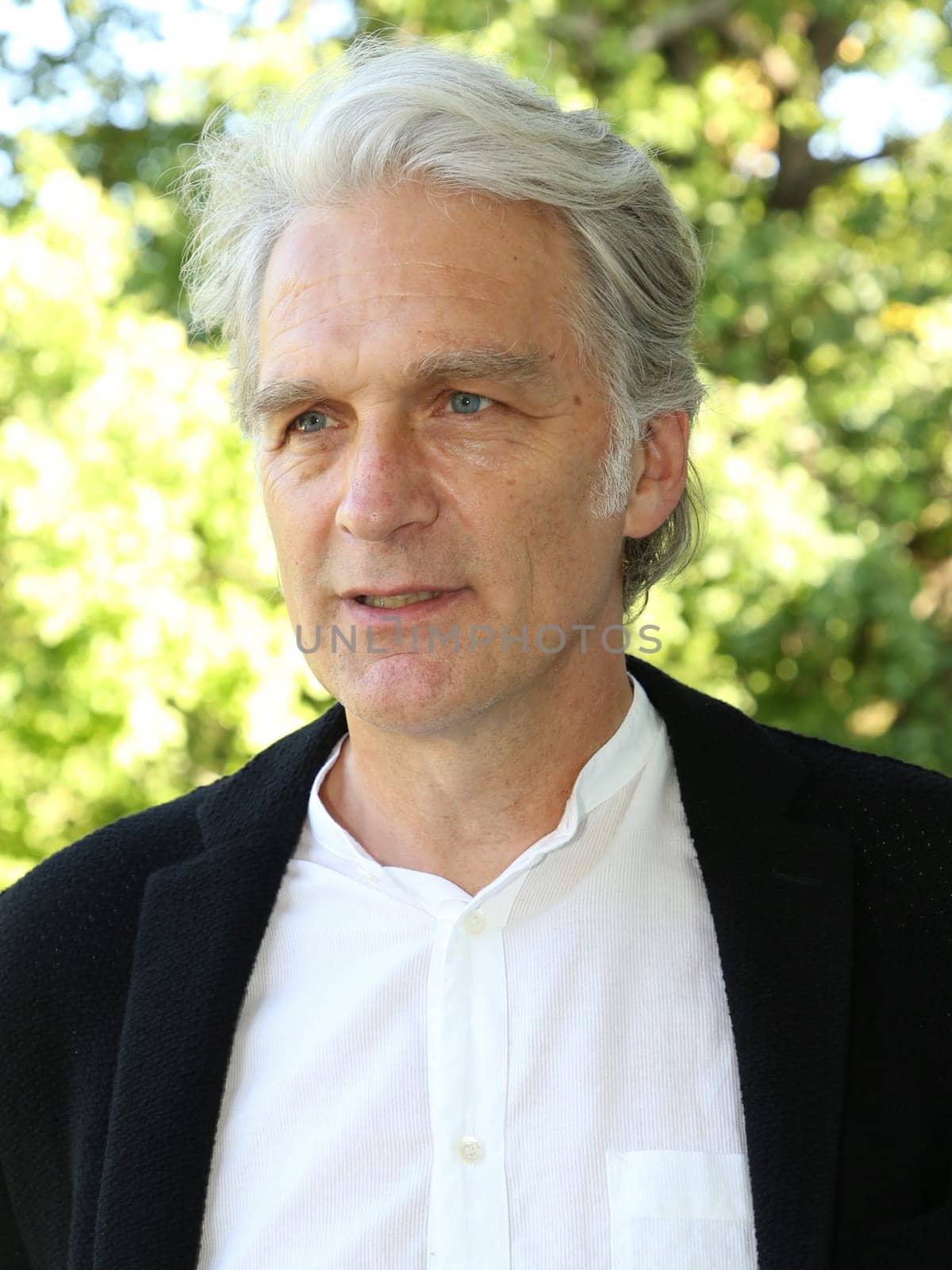 Actor Walter Sittler at a talk show on 04.07.2017 in Magdeburg