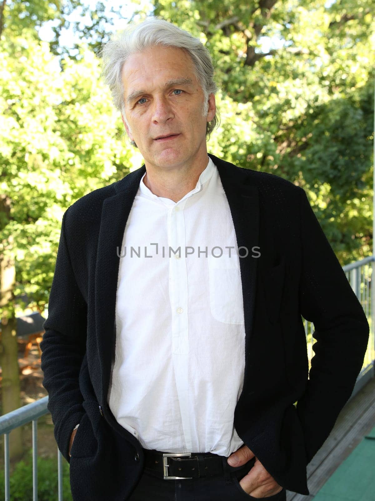 Actor Walter Sittler at a talk show on 04.07.2017 in Magdeburg
