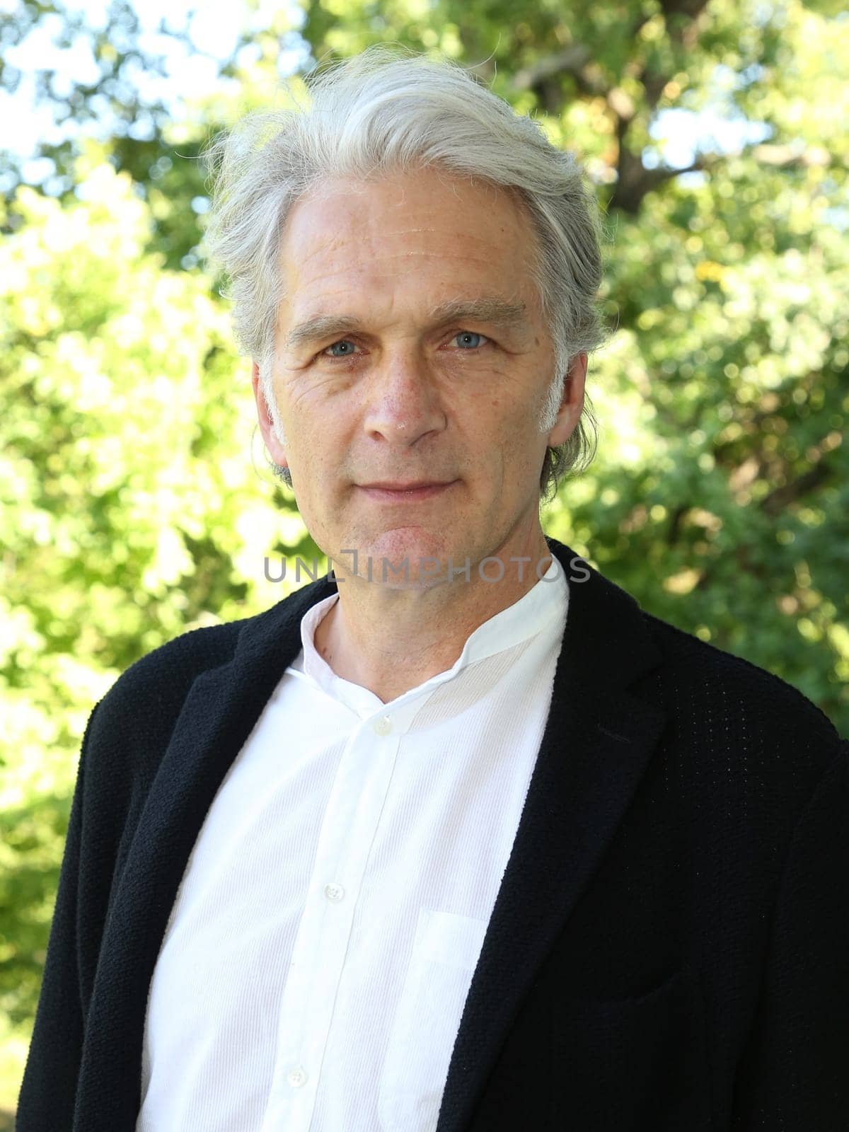 Actor Walter Sittler at a talk show on 04.07.2017 in Magdeburg