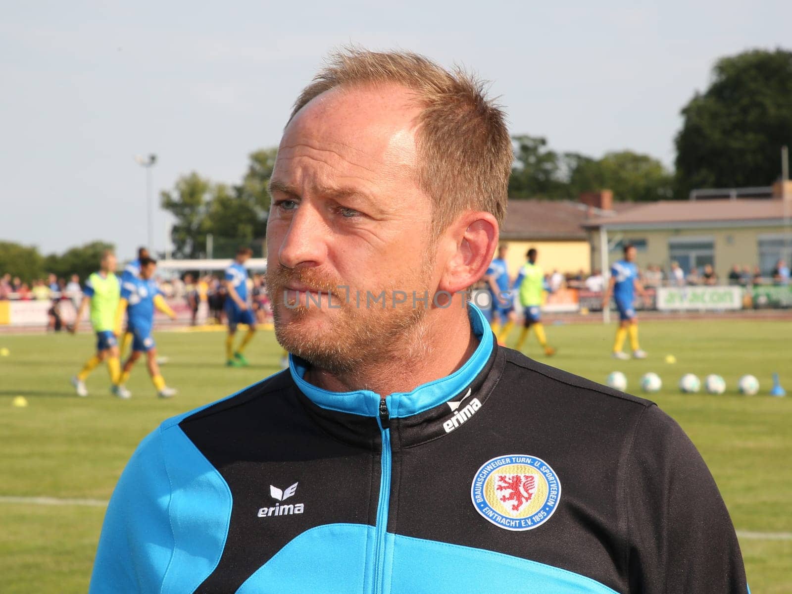 Head coach Torsten Lieberknecht (Eintracht Braunschweig) at the friendly match Eintracht Braunschweig against 1. FC Magdeburg on 05.07.2017 in Schöningen