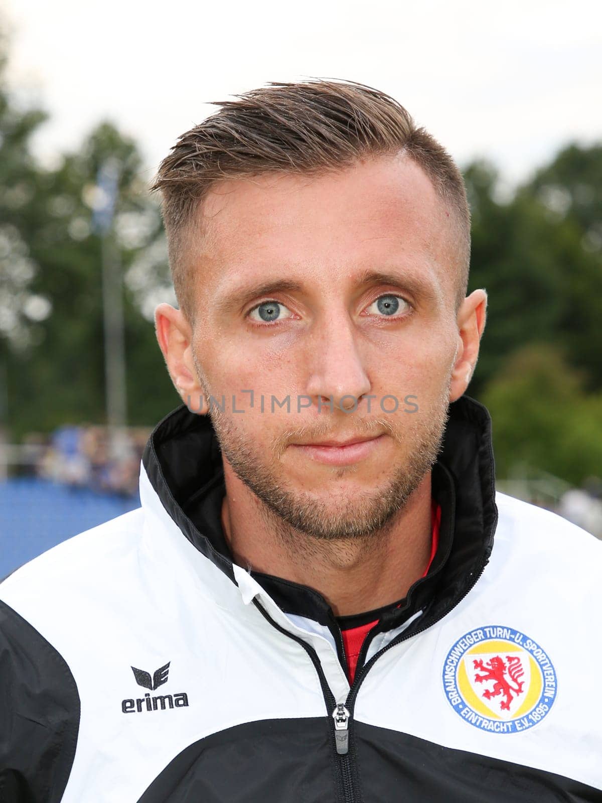 Goalkeeper Jasmin Fejzic ( Eintracht Braunschweig) at the friendly match Eintracht Braunschweig against 1. FC Magdeburg on 05.07.2017 in Schöningen