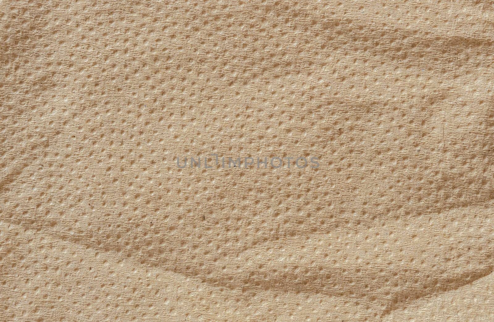 Recycled brown tissue paper texture background