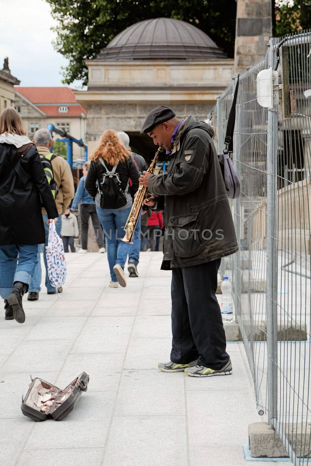 Street musicians in Berlin
