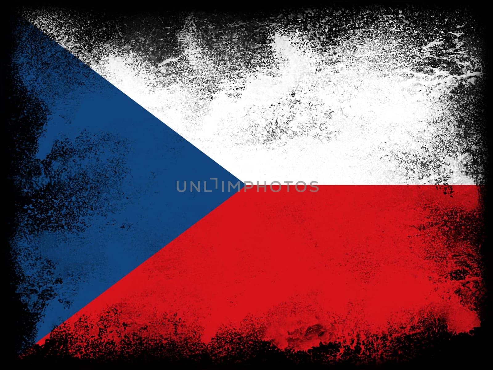 Powder paint exploding in colors of Hungary flag isolated on black background. Abstract particles explosion of colorful dust.