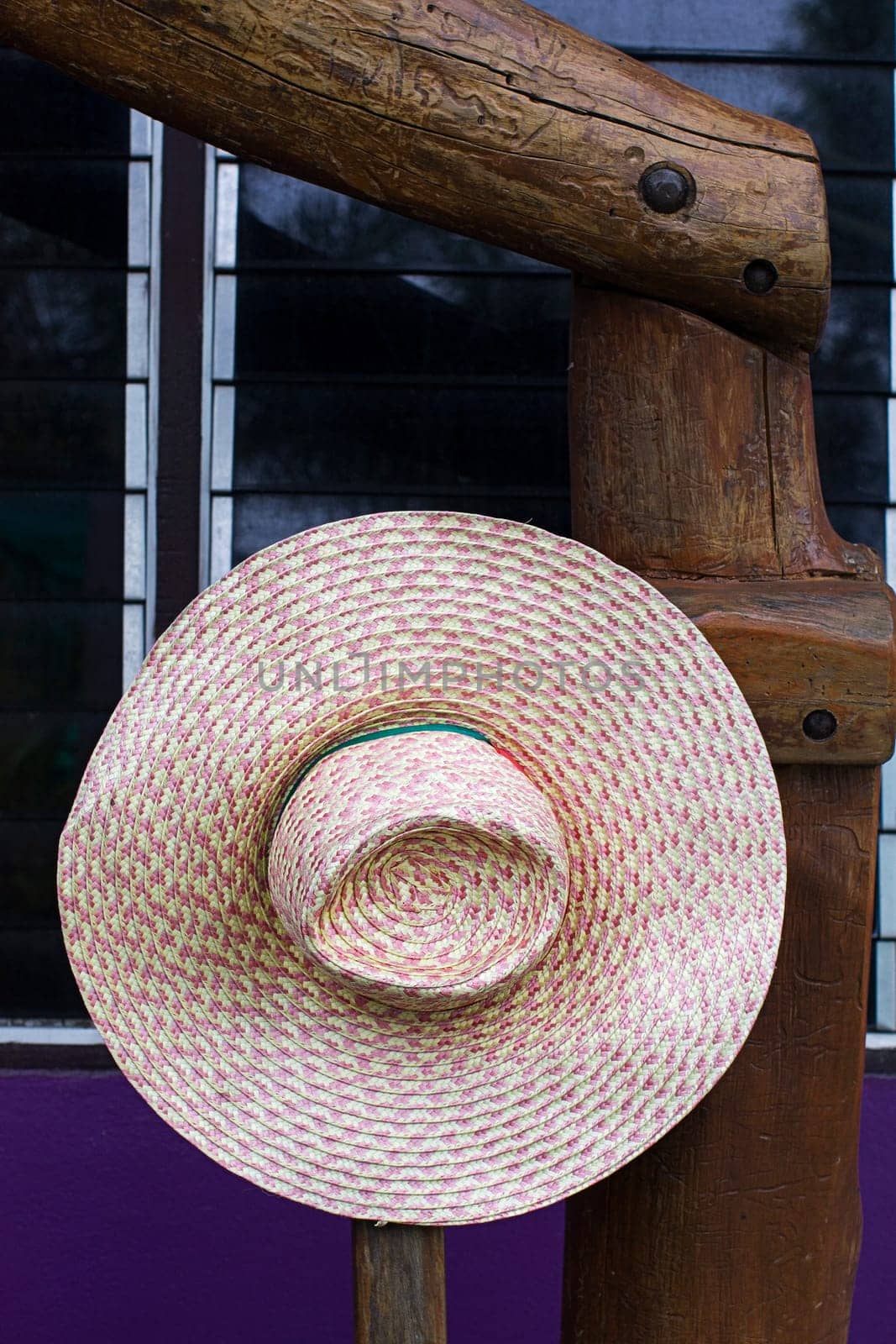 field hat agriculture wood hanging