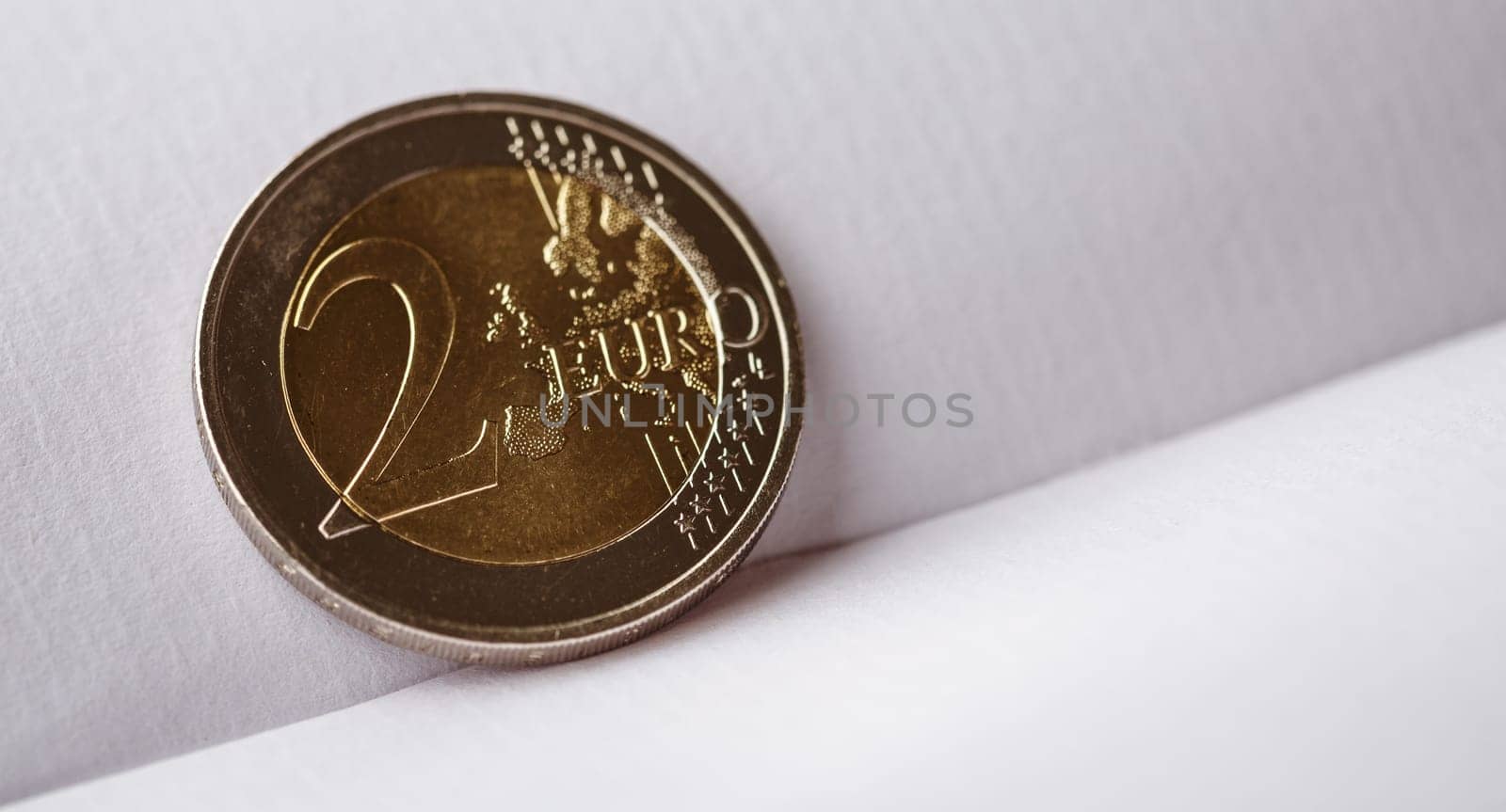 Euro money in reception